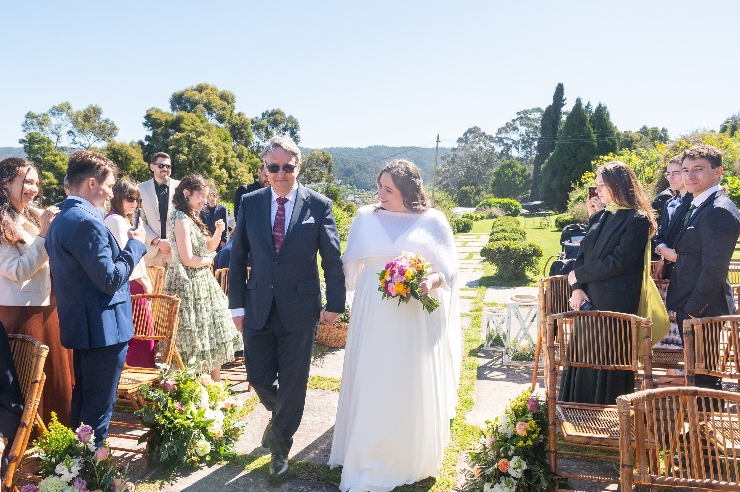 Boda de Claudia y Gabriel · Pazo de Santa Cruz de Bueu, Galicia · Javier Poveda