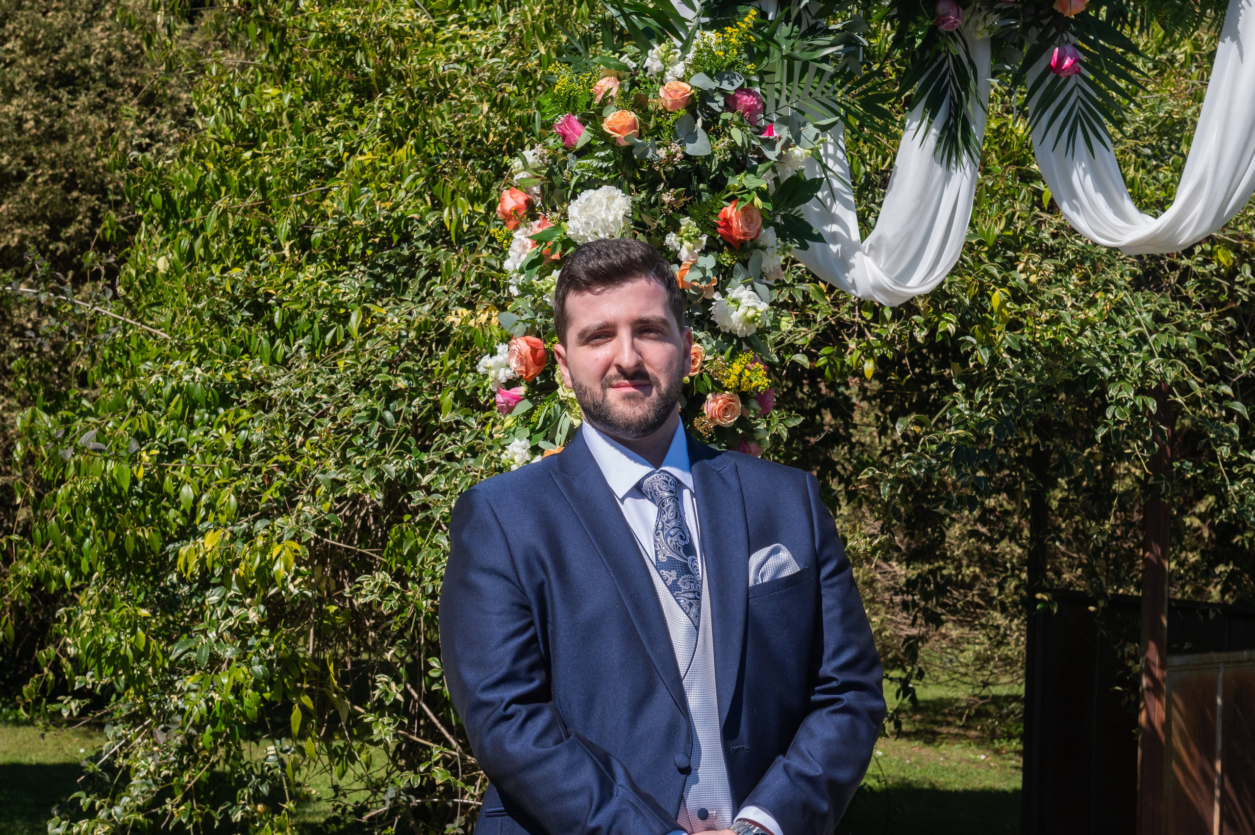 Boda de Claudia y Gabriel · Pazo de Santa Cruz de Bueu, Galicia · Javier Poveda