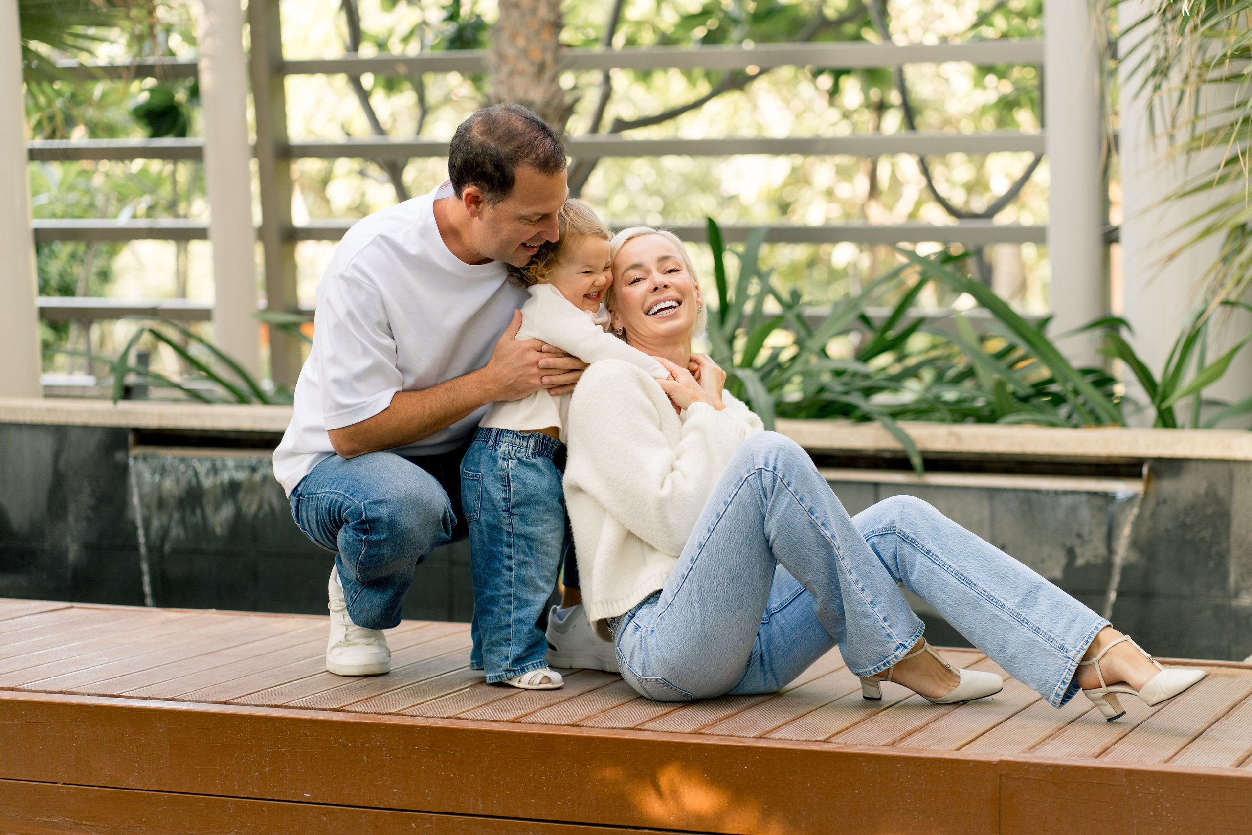 Family portraits in Um Al Emarat Park Abu Dhabi