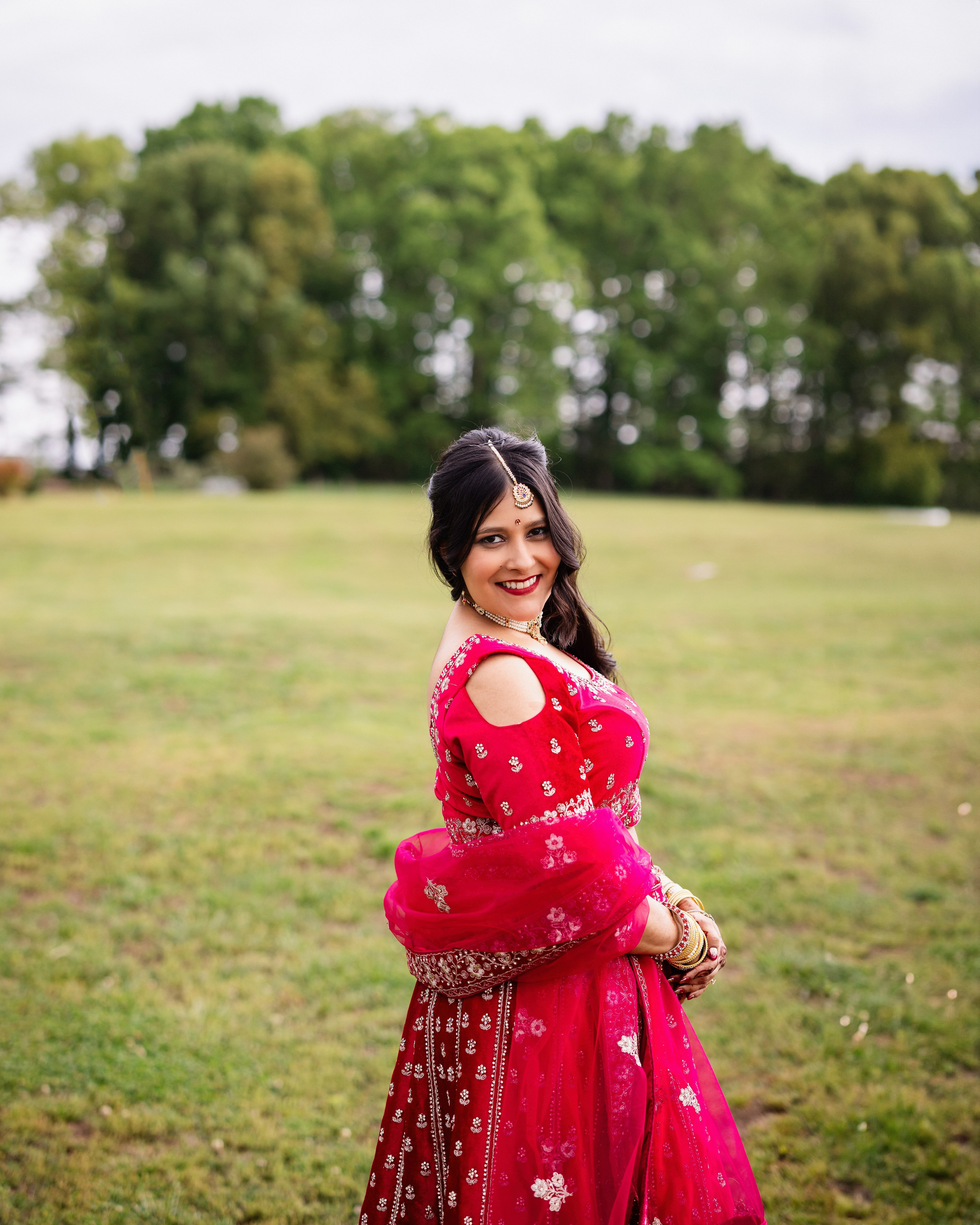 Daniel’s and Ruchi Fusion Wedding Celebration at The Venue At Rose Spring Farm. Wedding and portrait photography in Greenville SC