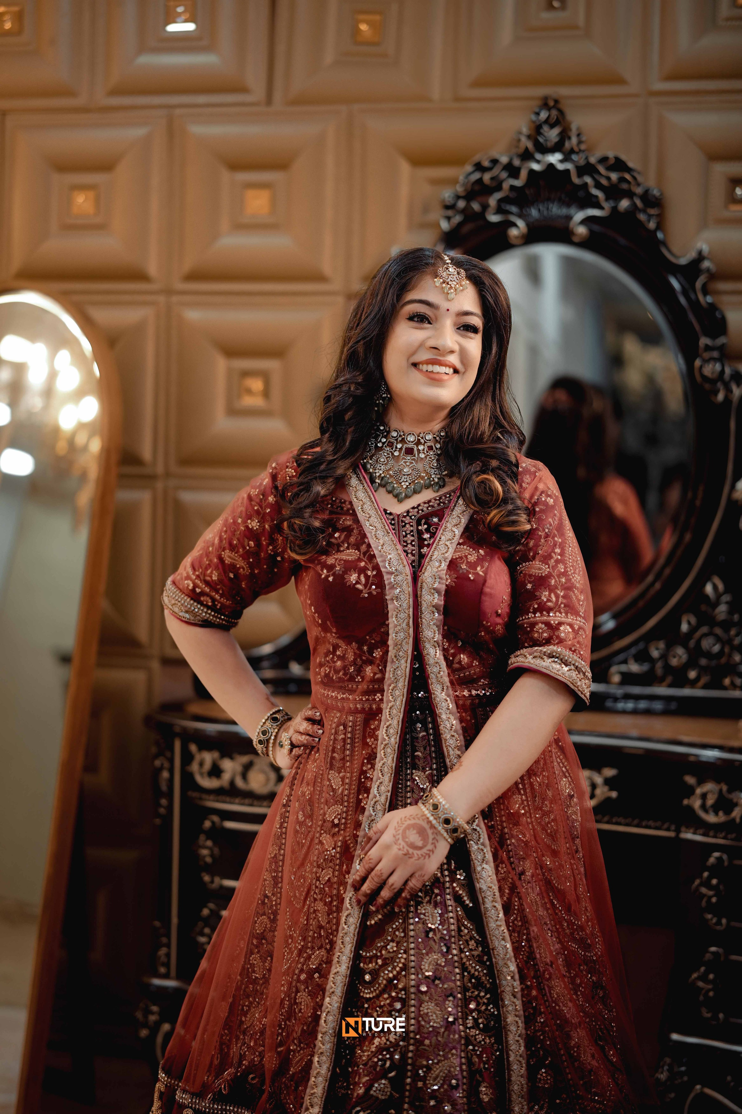 NAMITHA & MUGESH. NTURE WEDDING