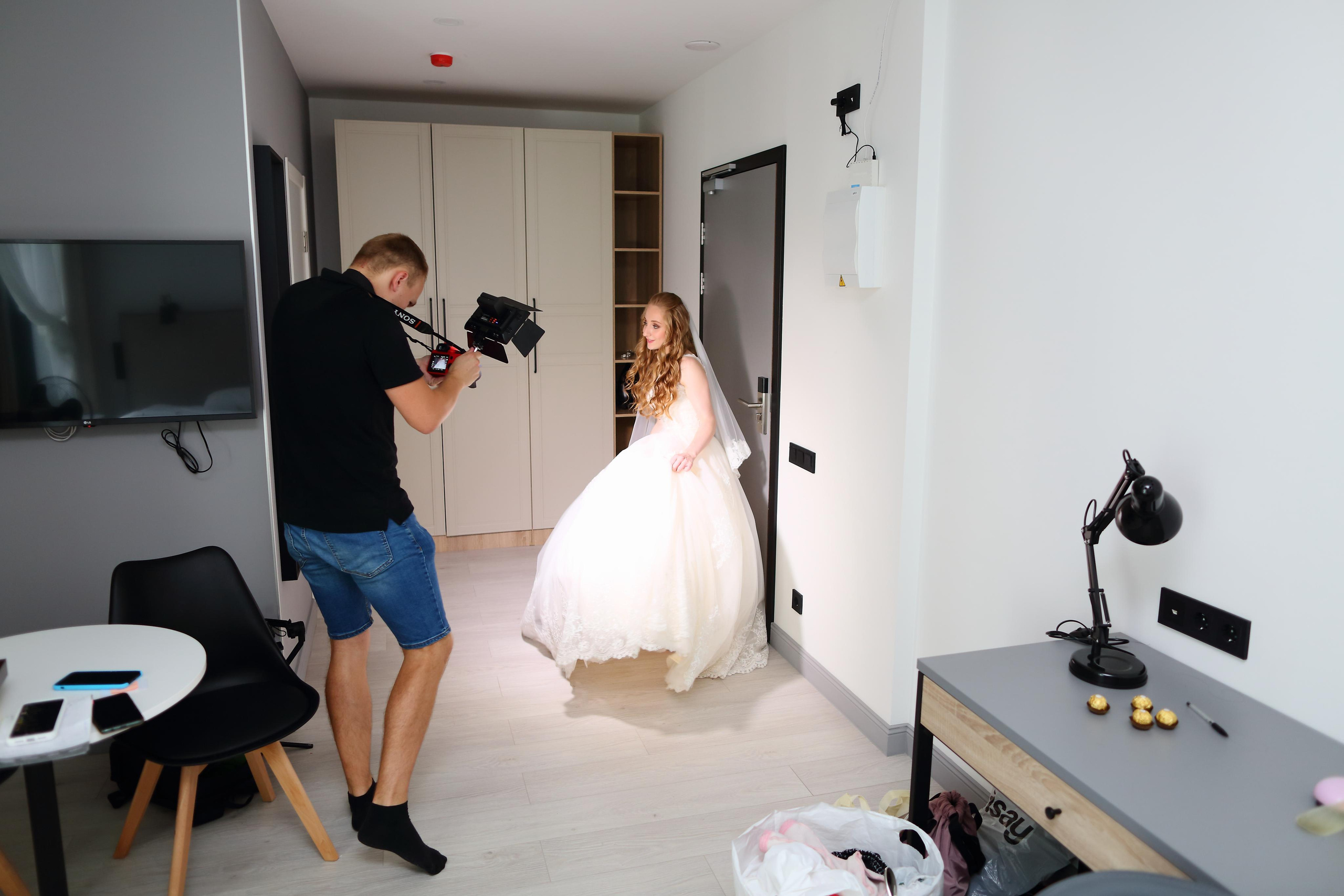 Videographer photographer Denis Moiseev in St. Petersburg and Moscow