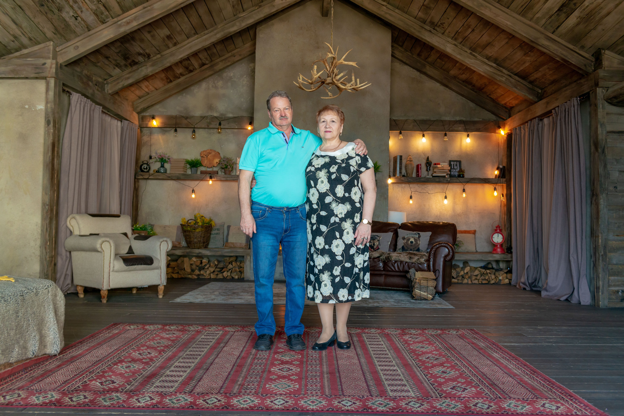 Photosession of a married couple in the studio. FOTÓGRAFO MÉXICO QUINTANA ROO