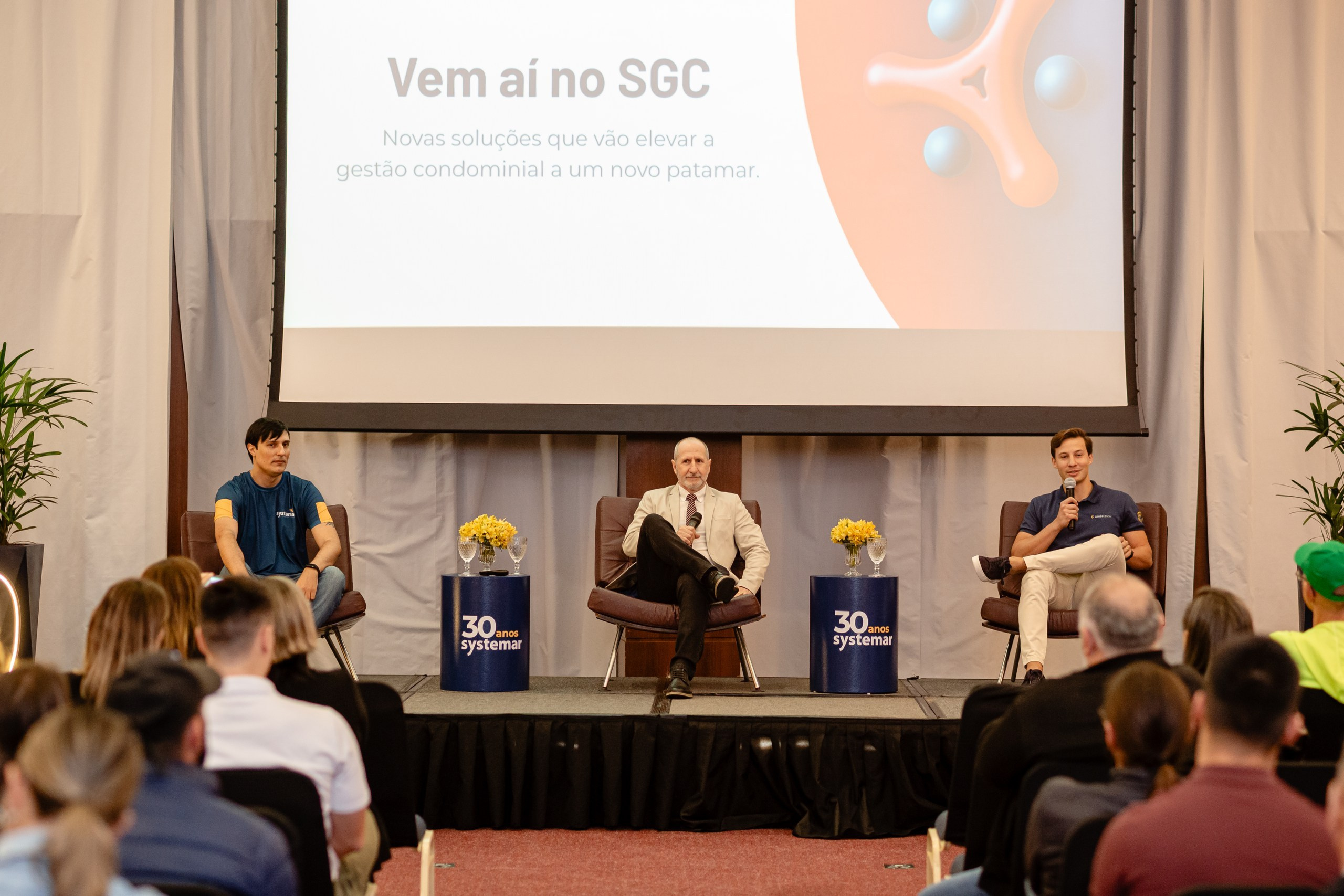 Fotografia de evento Corporativo de 30 Anos da Systemar em Balneário Camboriú — Santa Catarina