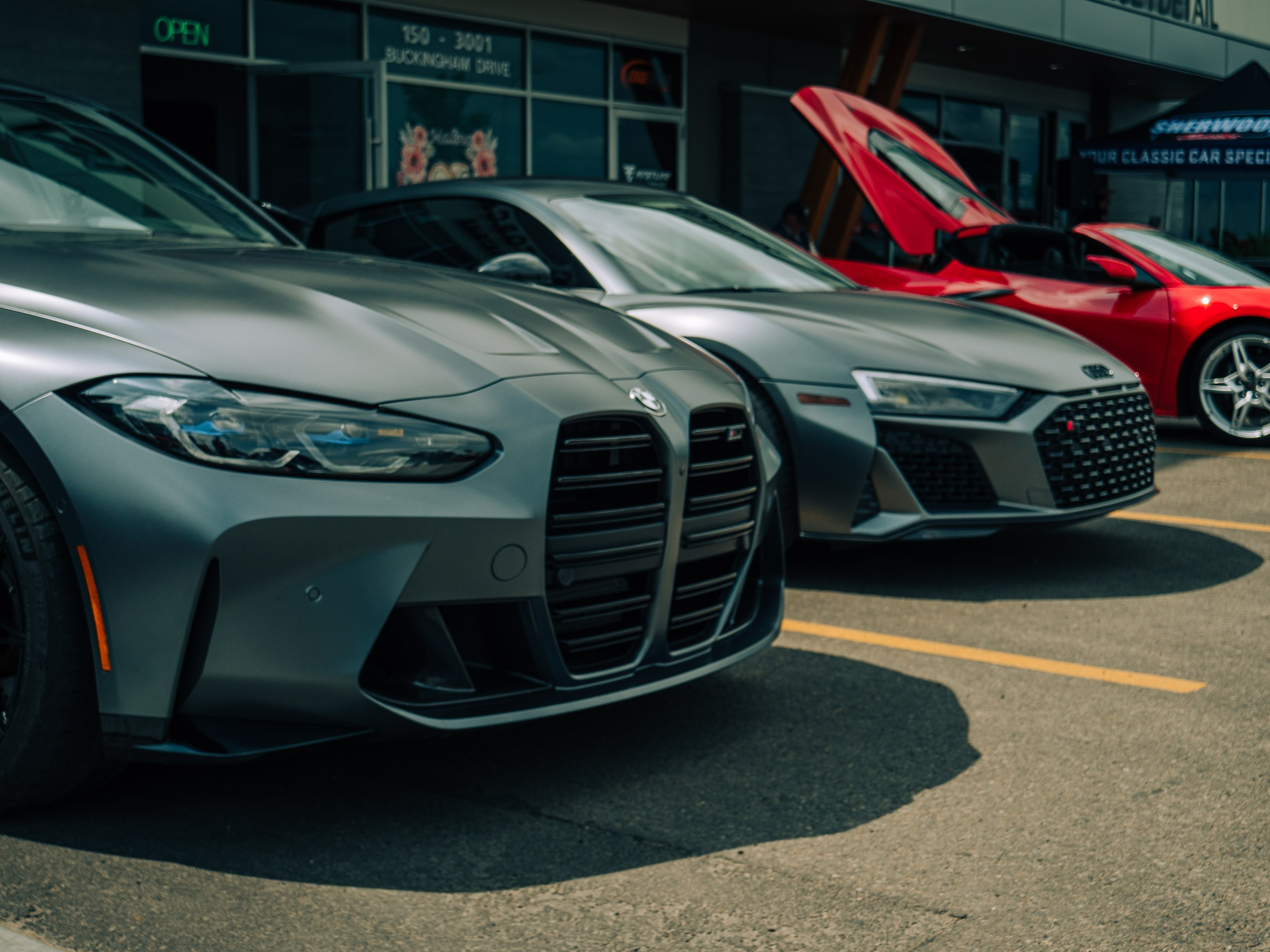 Edmonton Cars & Coffee Drive Out at Sherwood Motorcars’ event, May 26, 2024!