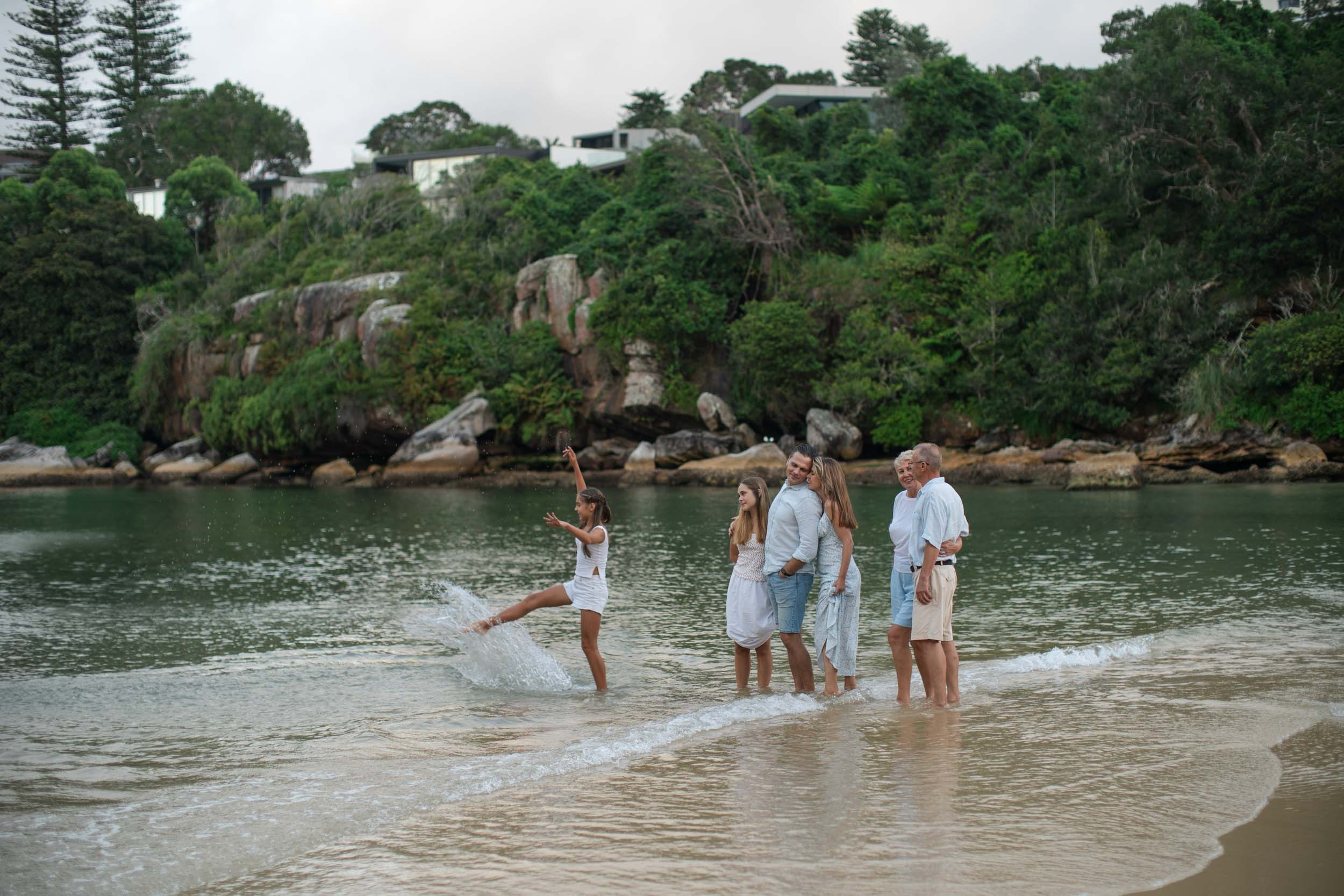 Extended Family Photography in Sydney, Manly. Portrait photographer