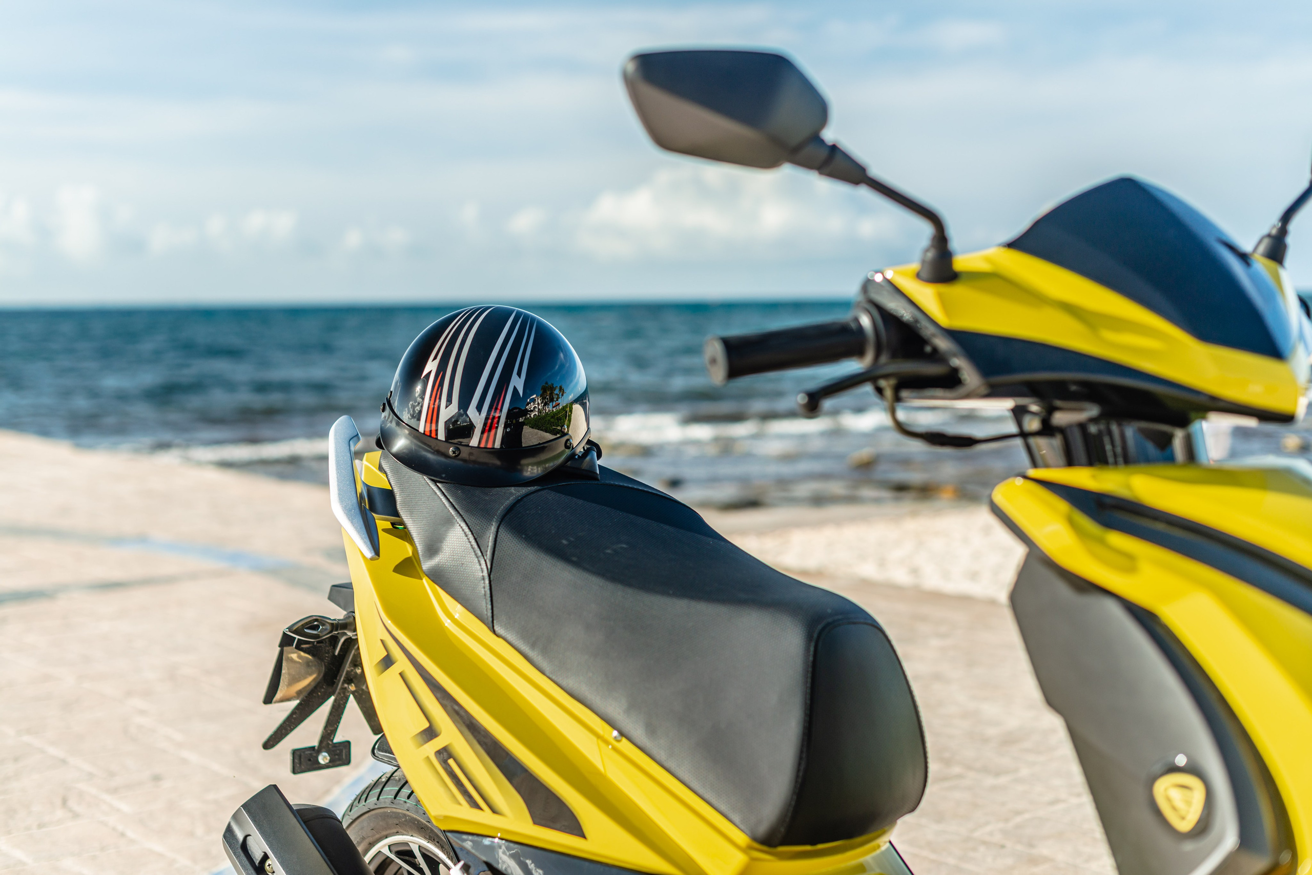 Scooter Photography for Rental Website in Mexico. PHOTOGRAPHER QUINTANA ROO
