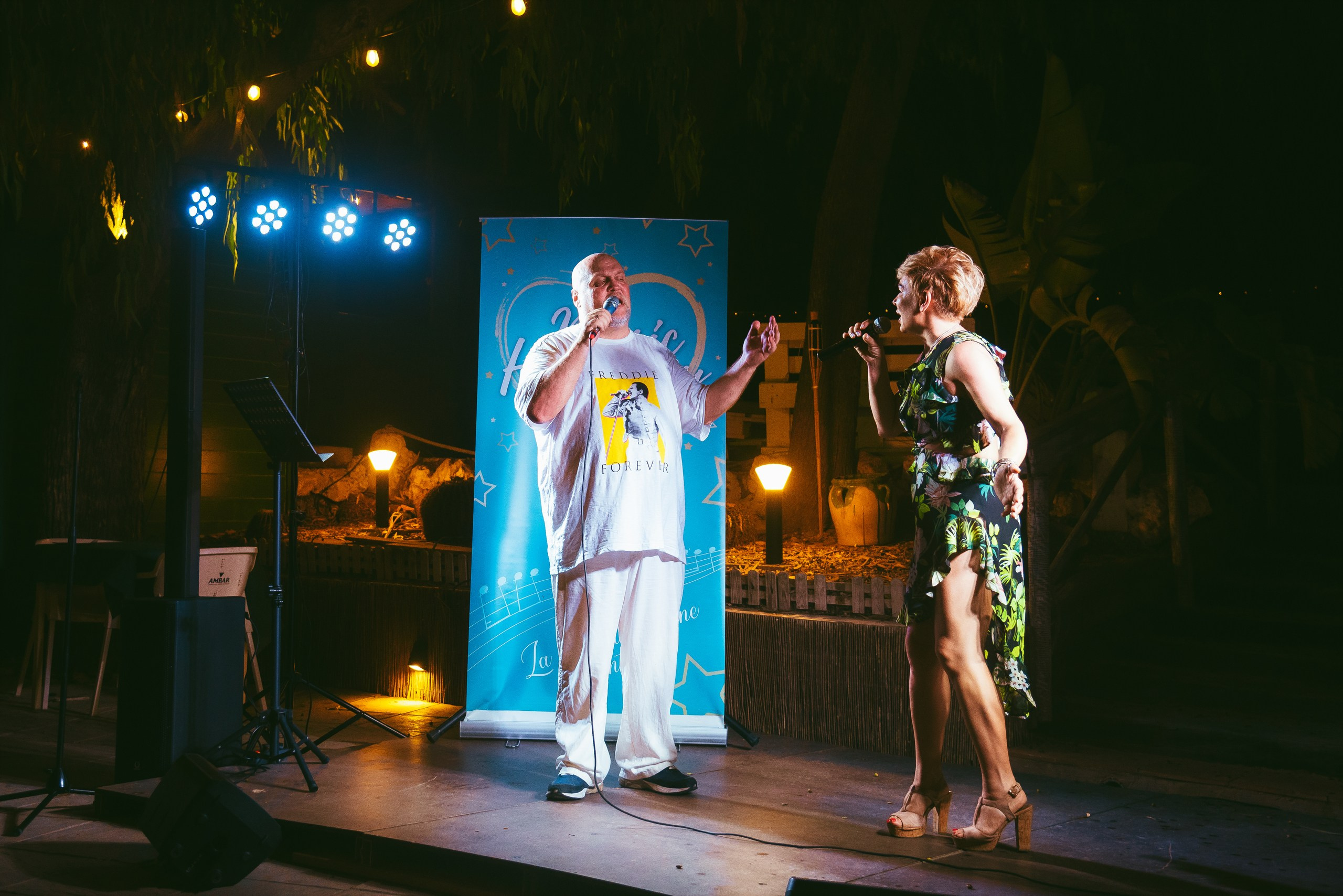Photo report from a creative evening at the El Bosque Animado restaurant, Torrevieja