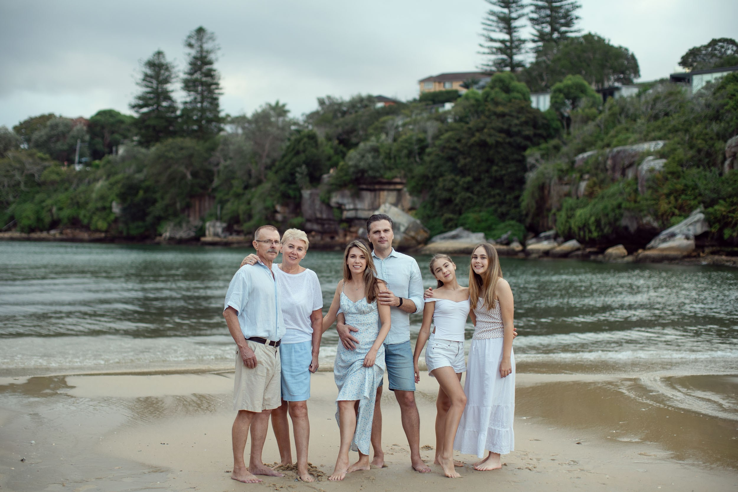 Extended Family Photography in Sydney, Manly. Portrait photographer