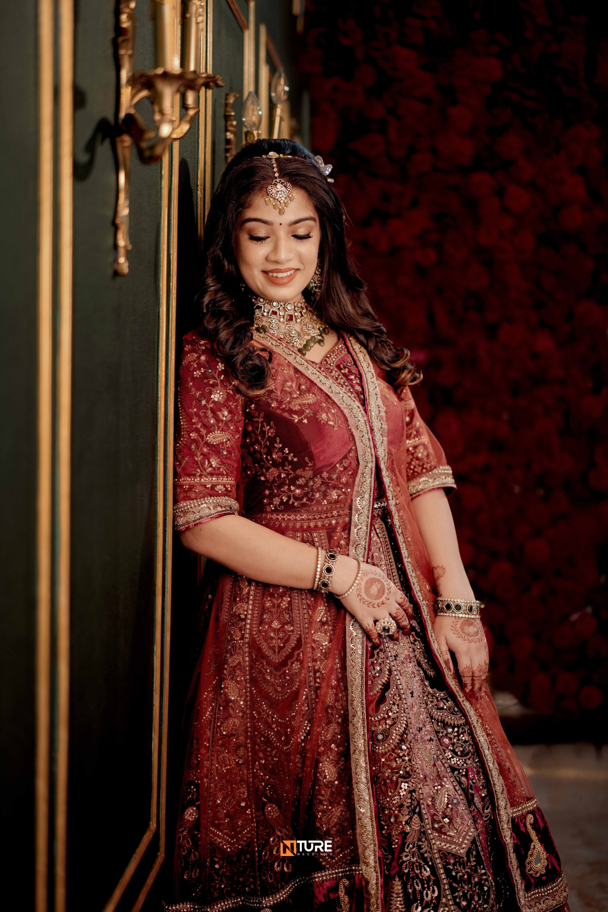 NAMITHA & MUGESH. NTURE WEDDING