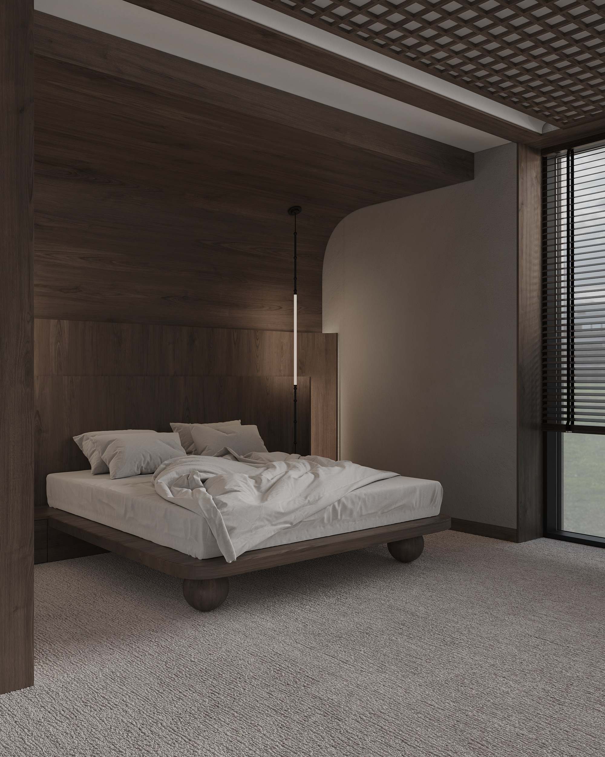 Wooden Oasis Pt.2. Simple Archs — high quality visualizations for your interior projects