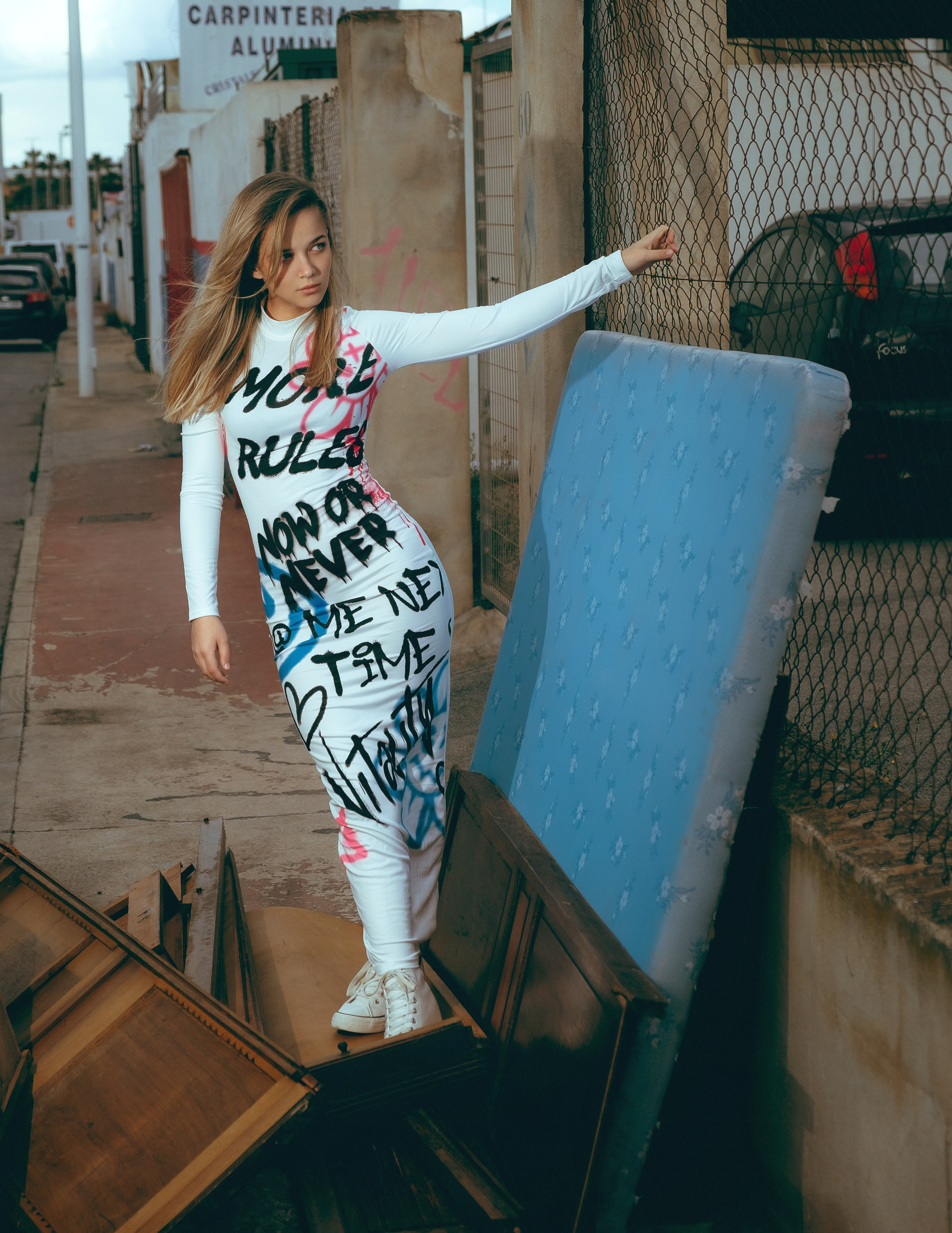 Portrait photography in the industrial zone of Torrevieja — Photographer Andrey Lukovnikov