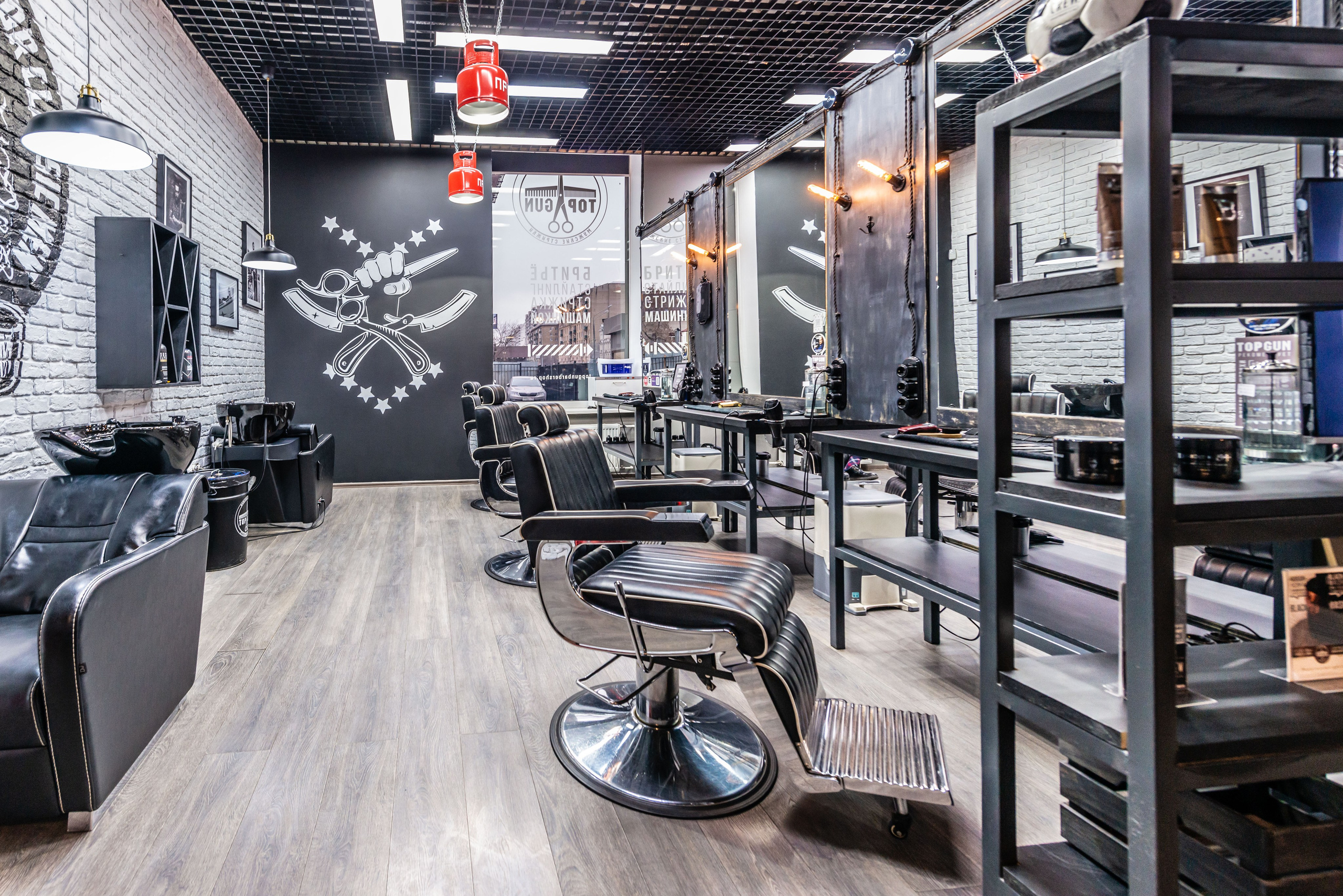 Съемка в барбершоп TopGun. PHOTOGRAPHER QUINTANA ROO