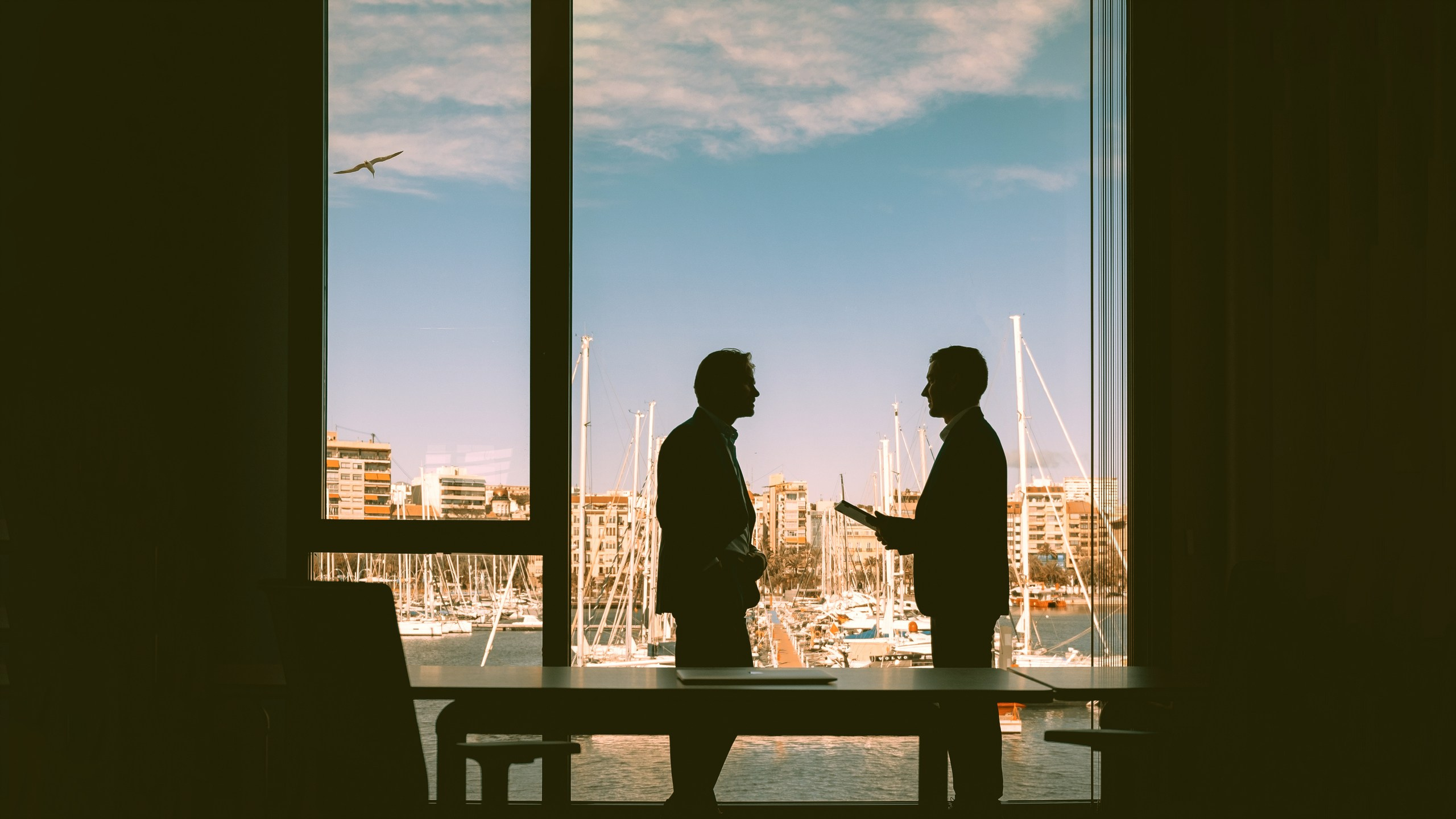 Business content photoshoot in Alicante for Norwegian Capital