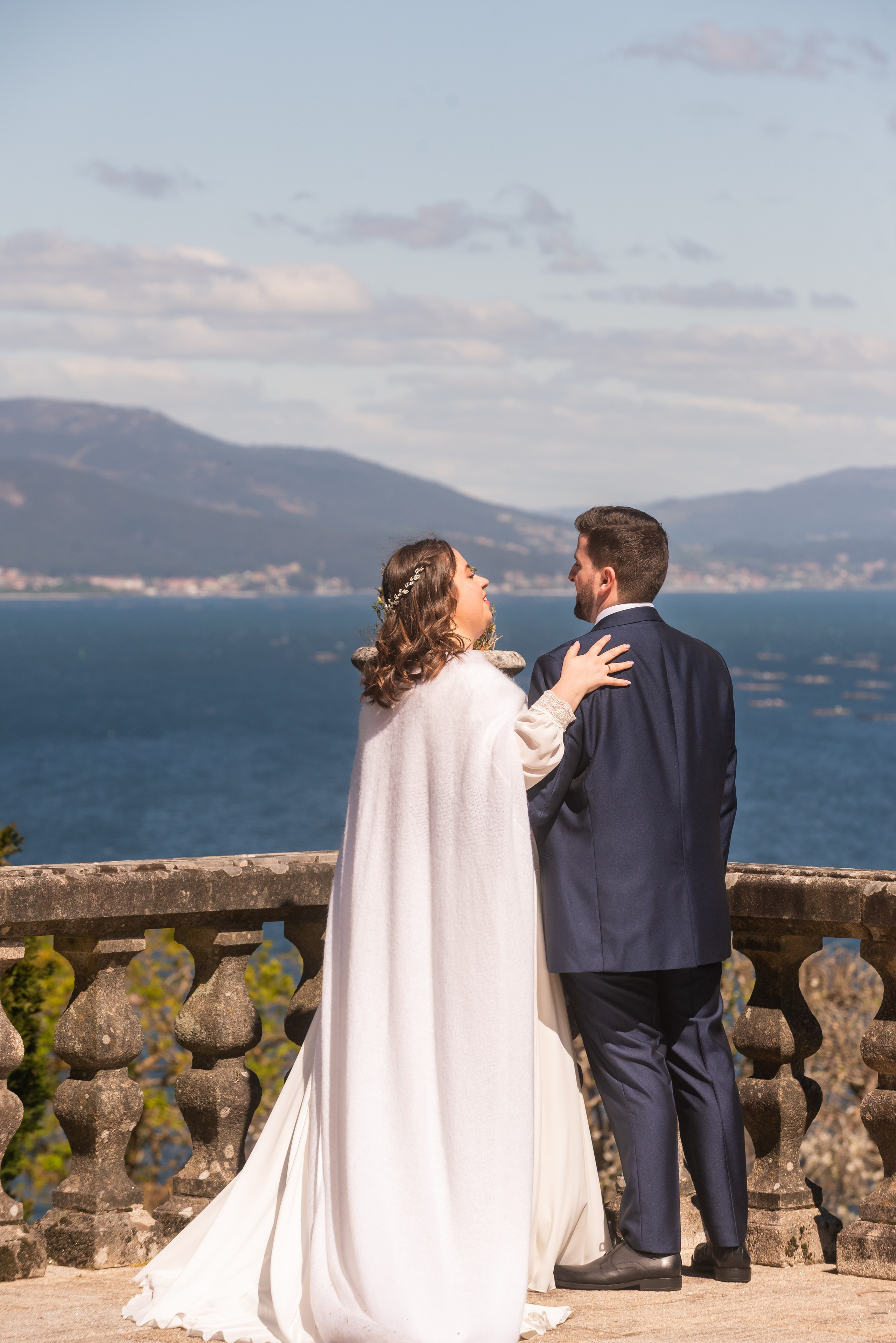 Boda de Claudia y Gabriel · Pazo de Santa Cruz de Bueu, Galicia · Javier Poveda