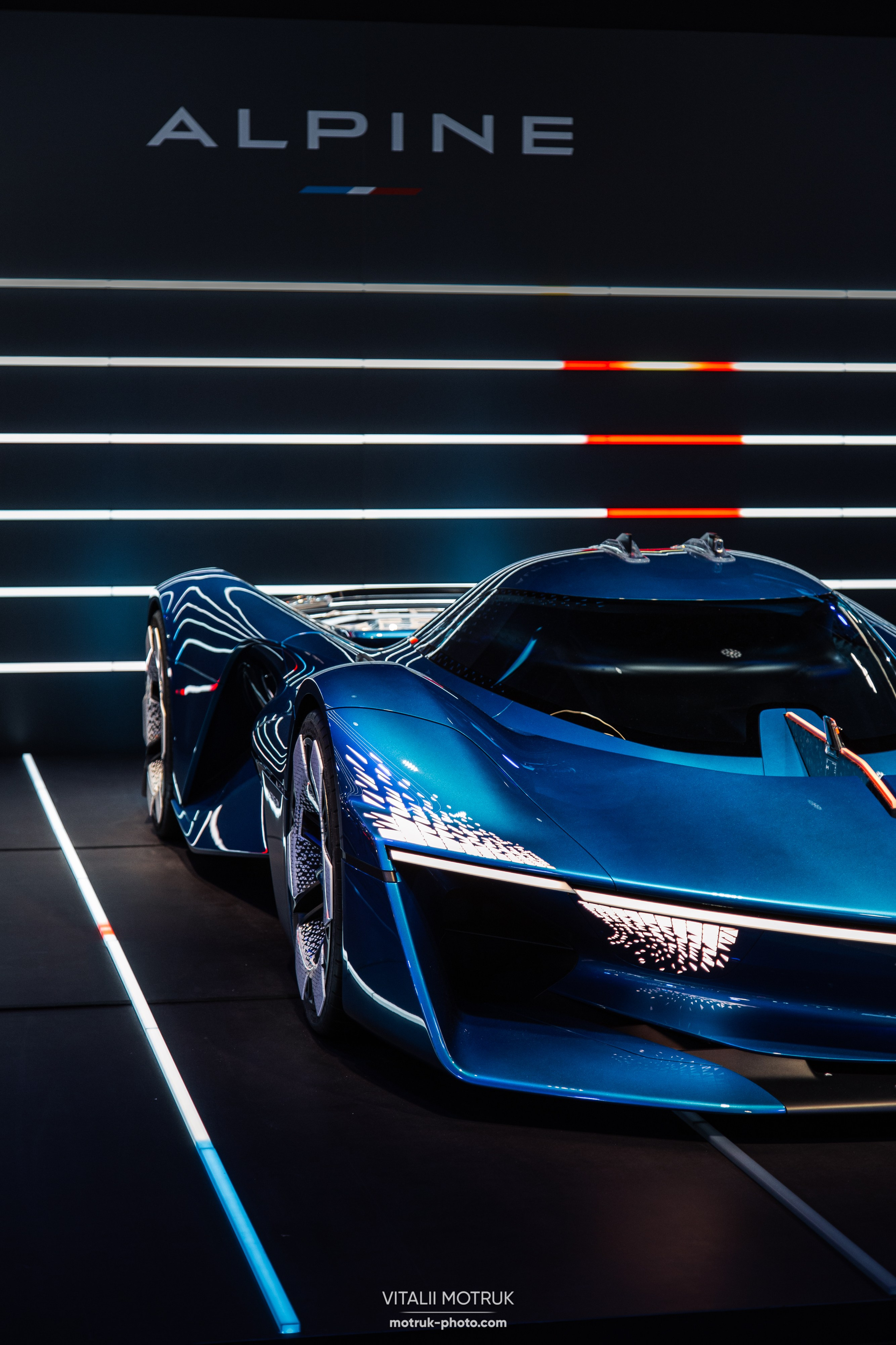 Mondial Auto 2022. Photographe de voitures à Paris — Vitalii Motruk