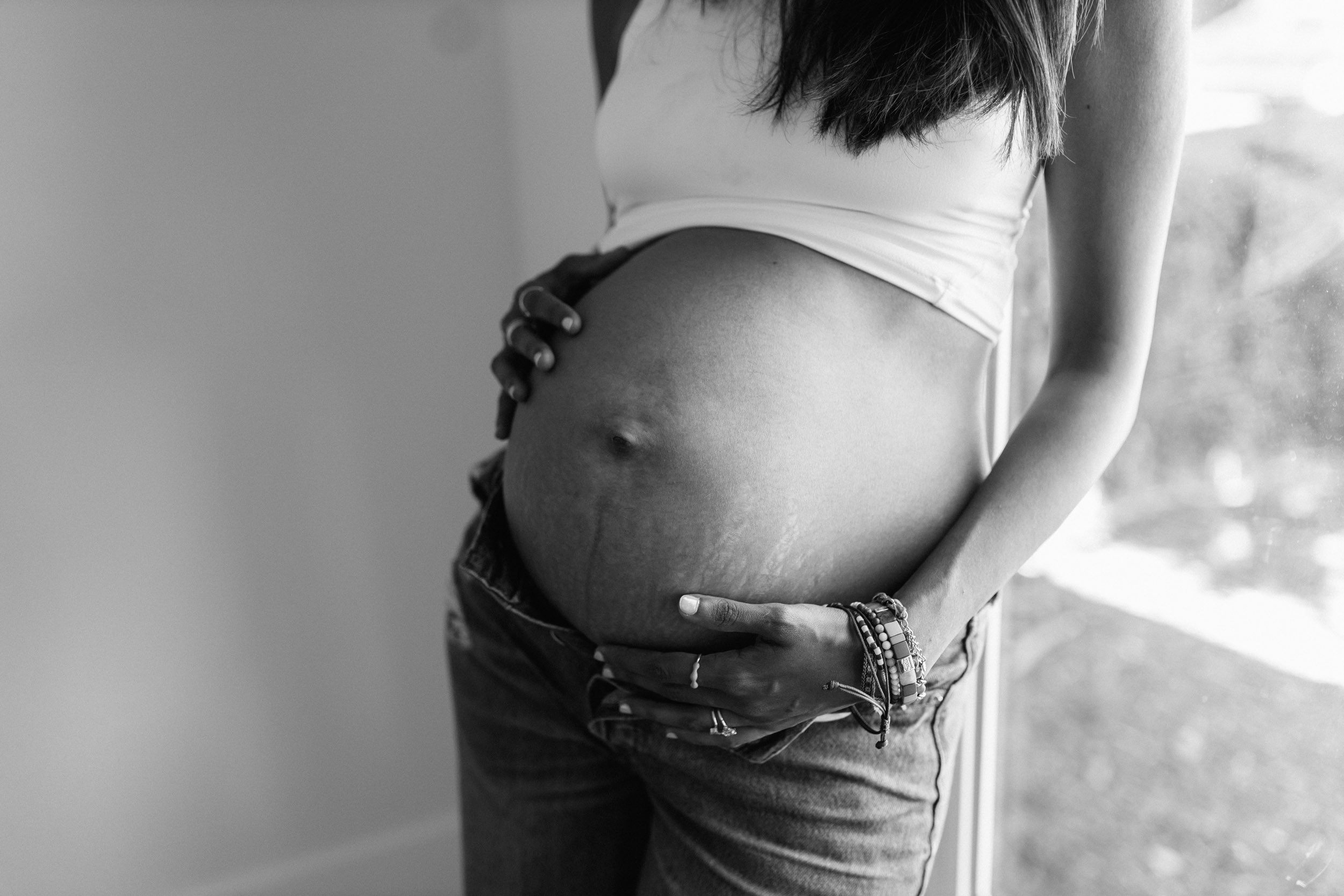 New Chapter; Home Photo Session. Maternity, newborn photographer in the Bay Area|Iryna Rakivnenko