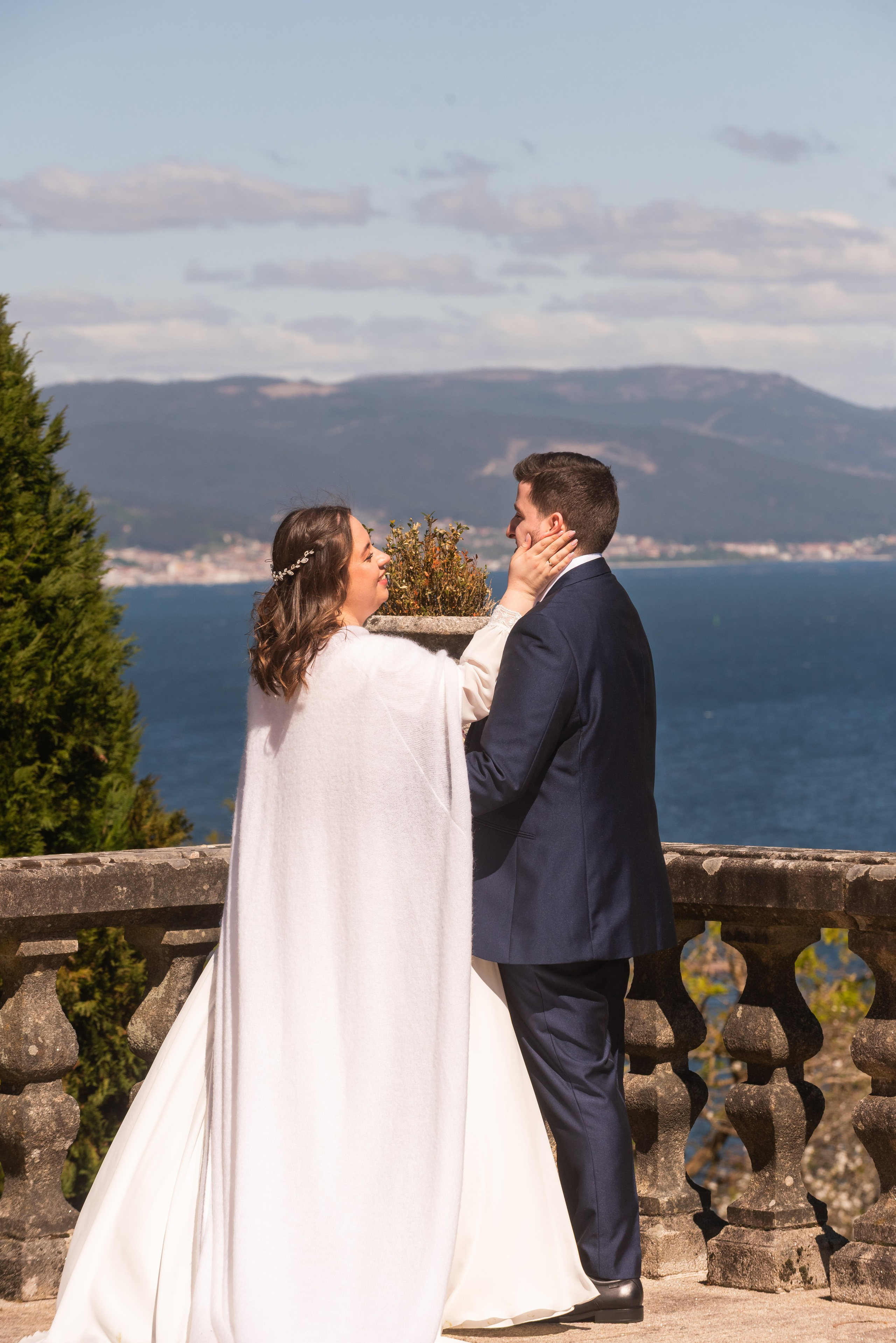 Boda de Claudia y Gabriel · Pazo de Santa Cruz de Bueu, Galicia · Javier Poveda