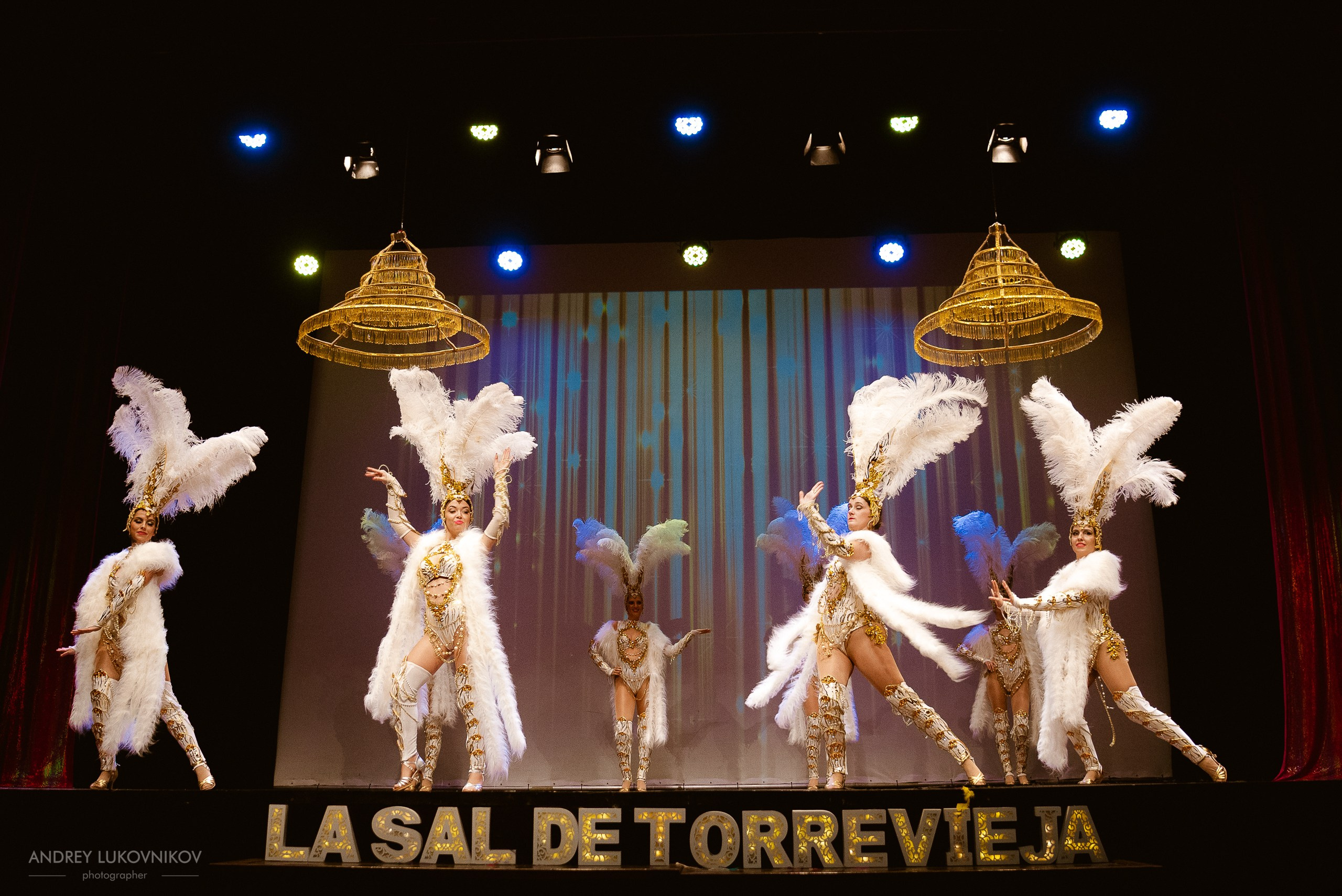 Reportaje fotográfico y rodaje entre bastidores del concierto de La Sal de Torrevieja en España