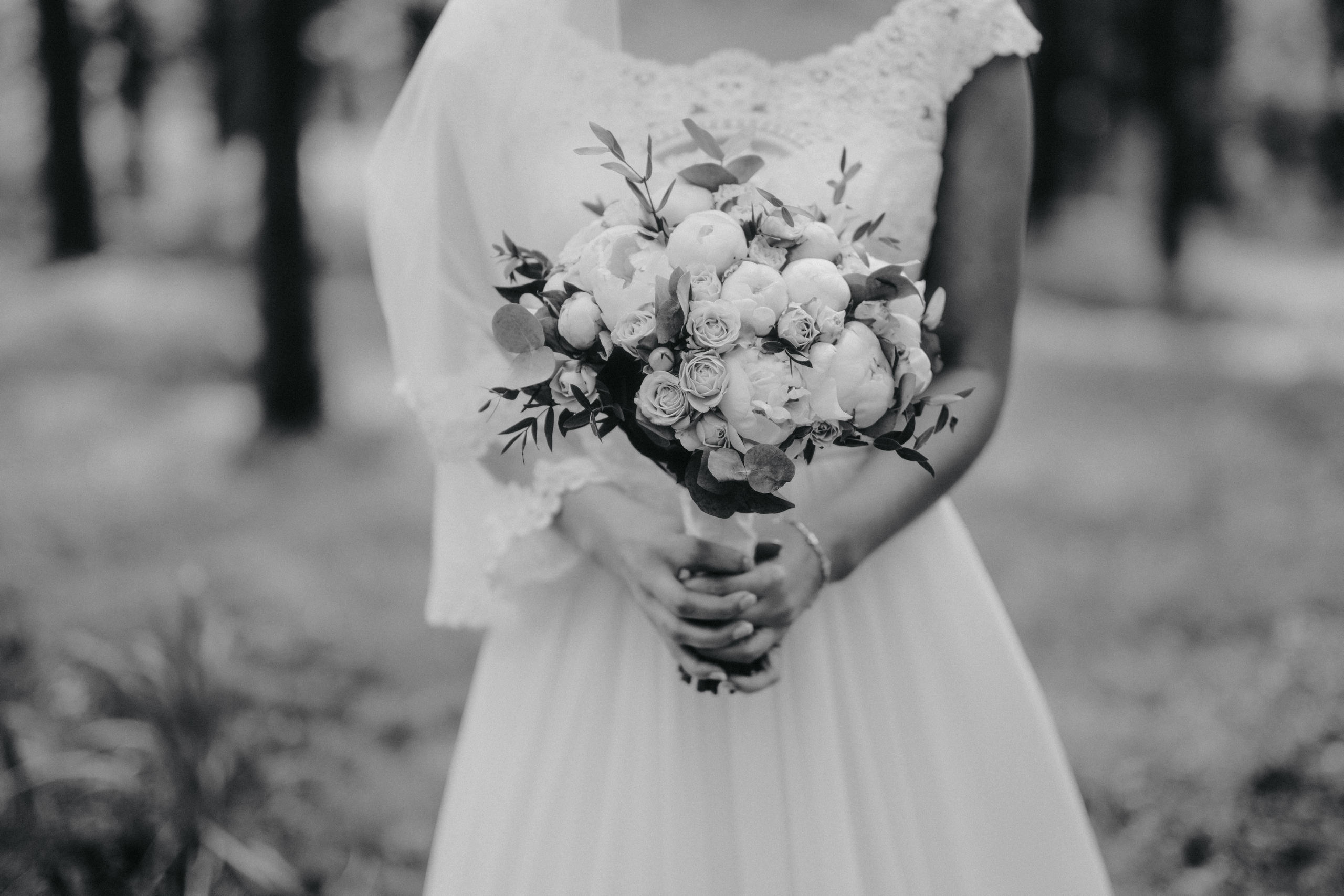 Līgavas kāzu pušķis