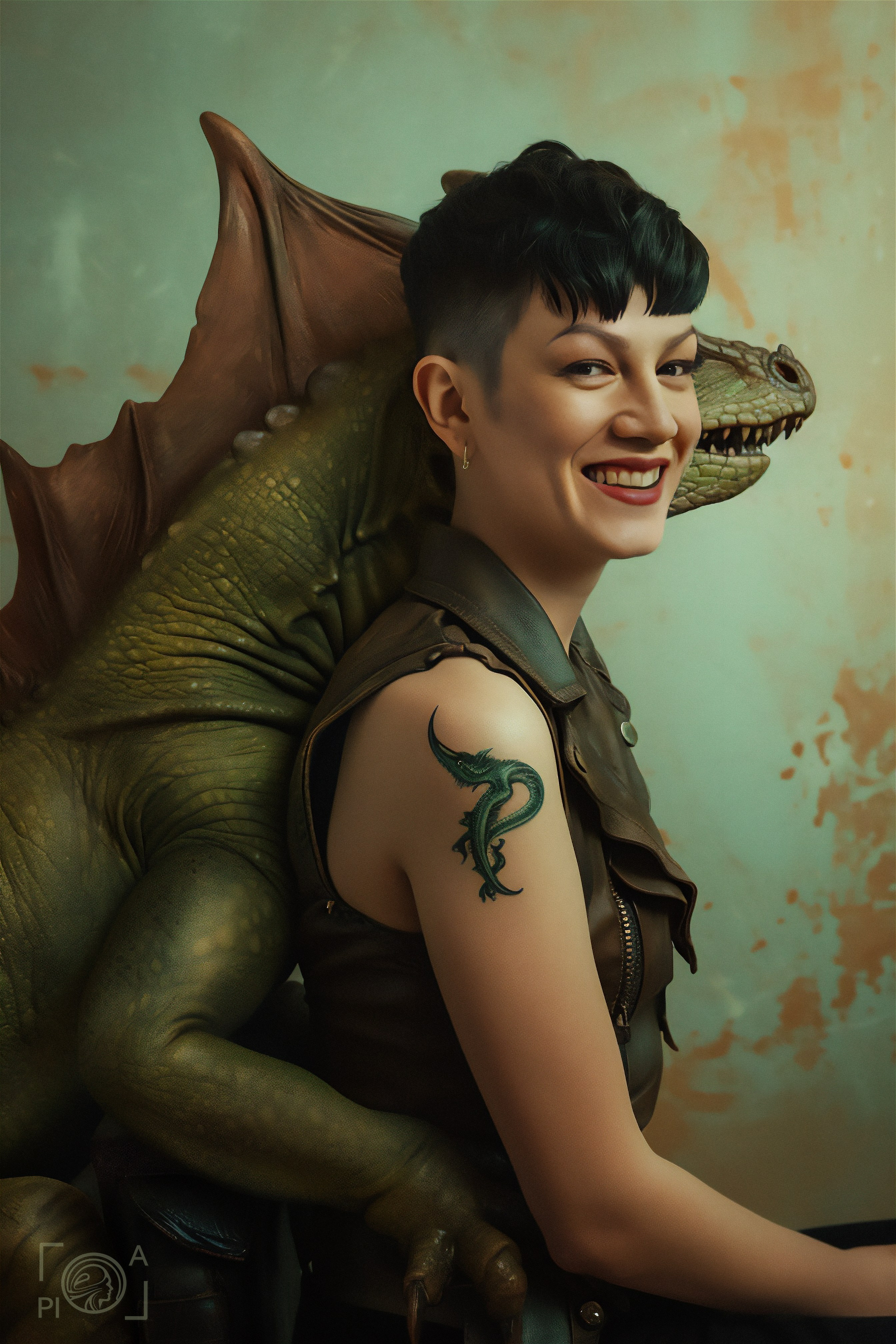 Lola Pi's personalized AI avatar: art born out of inspiration. Photographer in Shanghai — Lola Pidluskaya