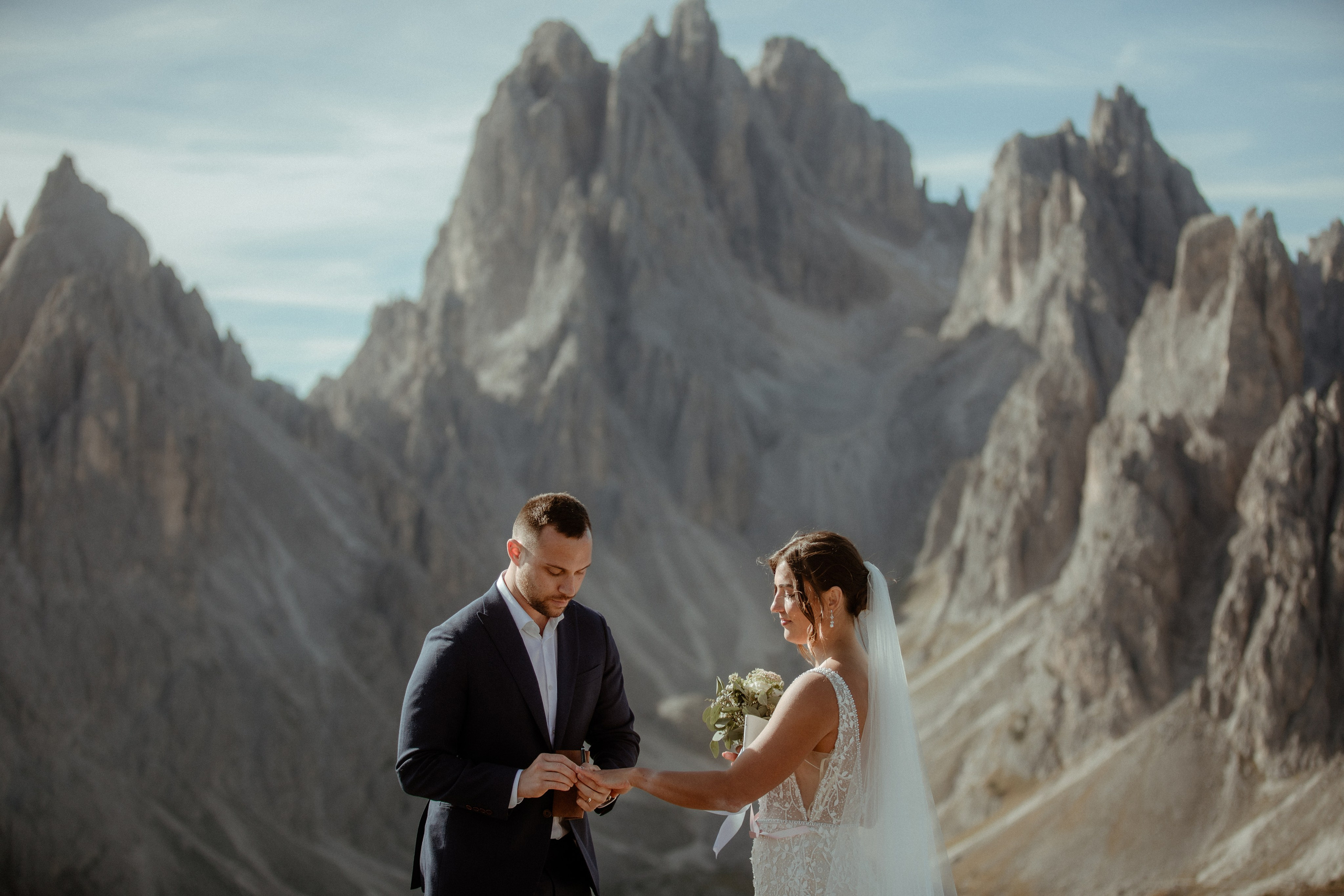 Scenic Dolomites Elopement. Iceland elopement photographer & videographer