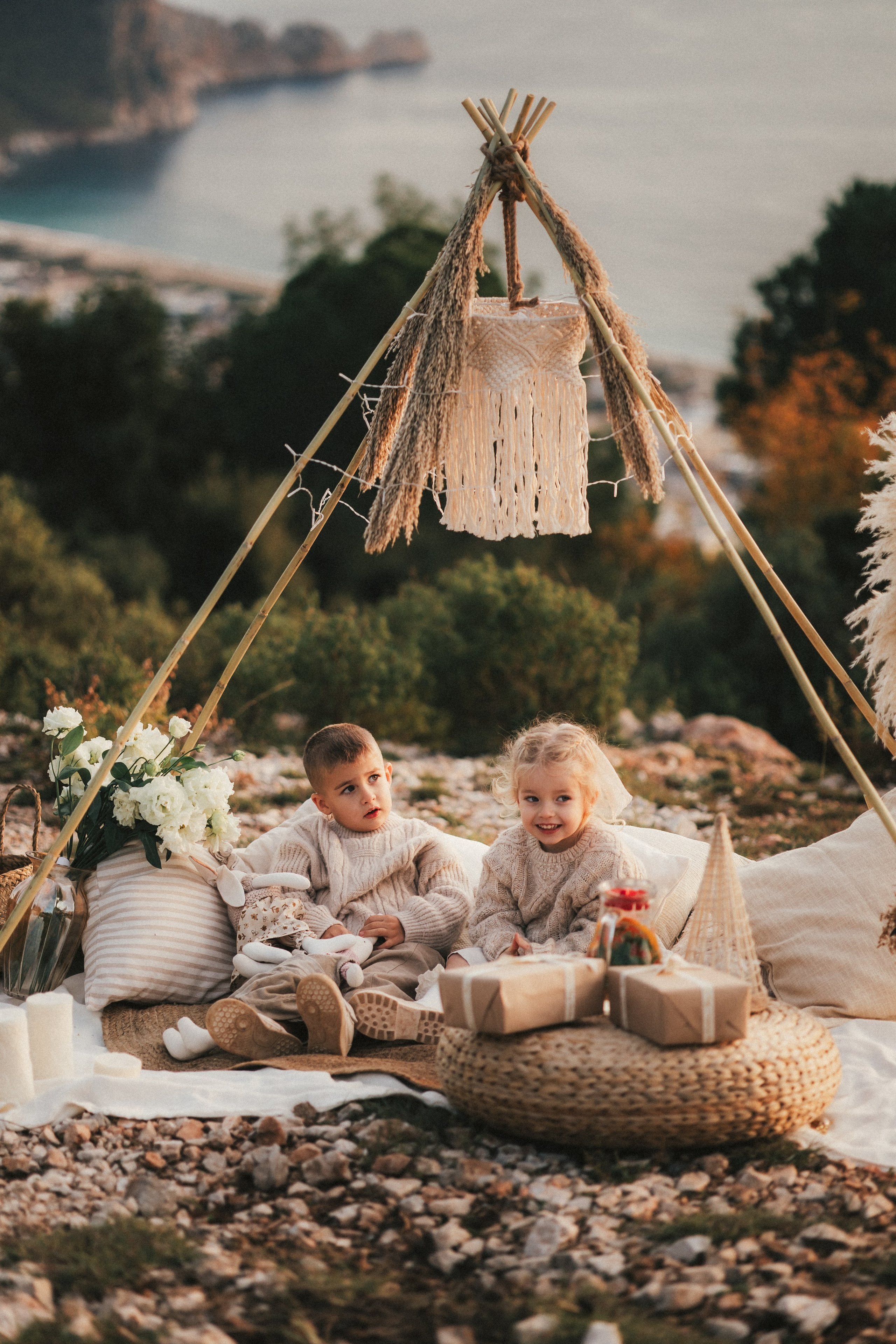 Детская фотосессия в Аликанте 📸👧 Торревьехе, Бенидорме и Валенсии. Съемка первого годика малыша от детского фотографа Натали Островой