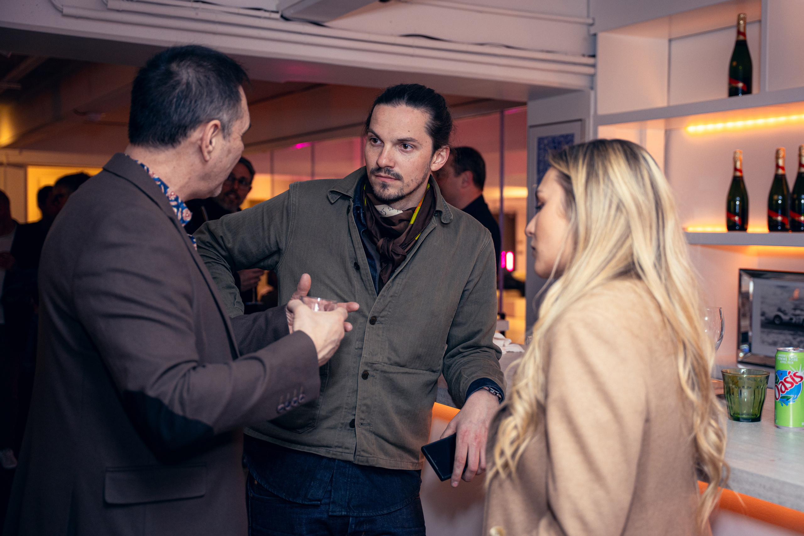 Soiree Padock33. Photographe de voitures à Paris — Vitalii Motruk