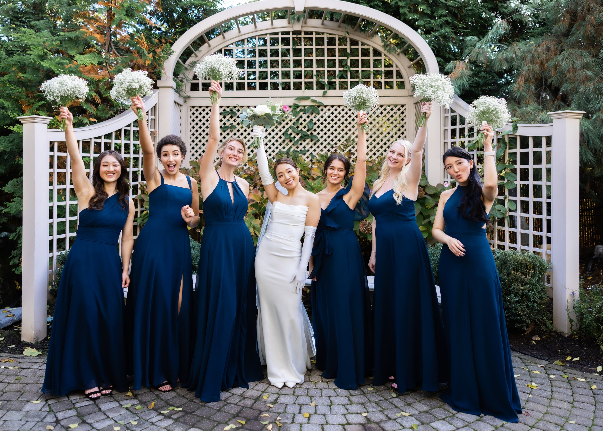 Conner Wiburn & Esther Roh in The Venetian in Garfield, NJ. Wedding Photo & Video
