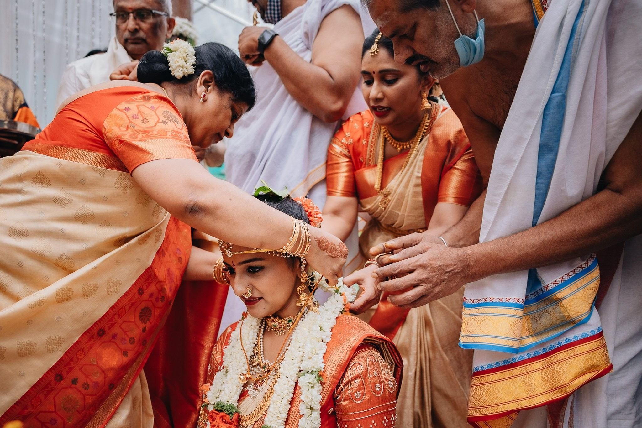 Traditional Telugu Wedding Photography Bangalore | Le Roma Gardenia