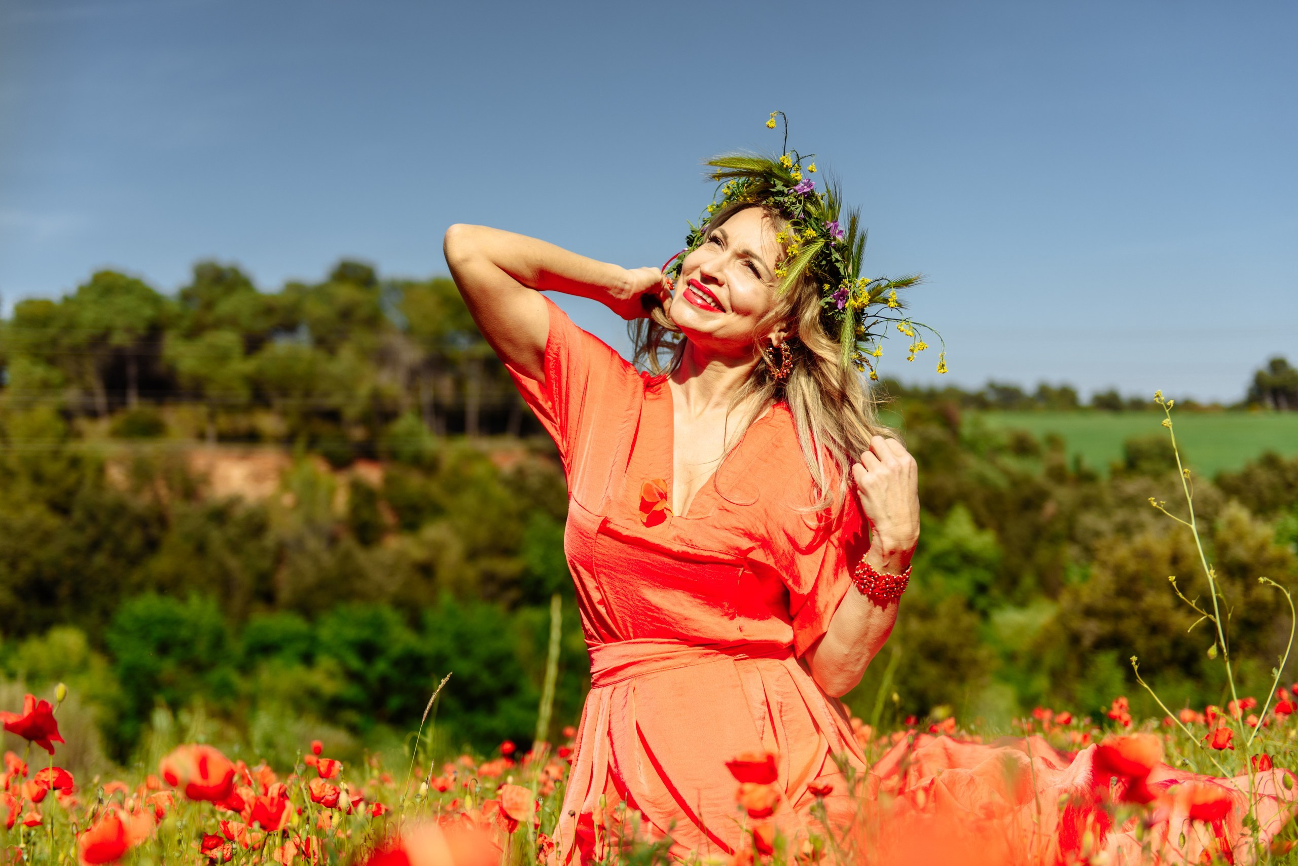 Amapolas Floreciendo. Фотограф Екатерина Гасанова — фотосессии в Барселоне