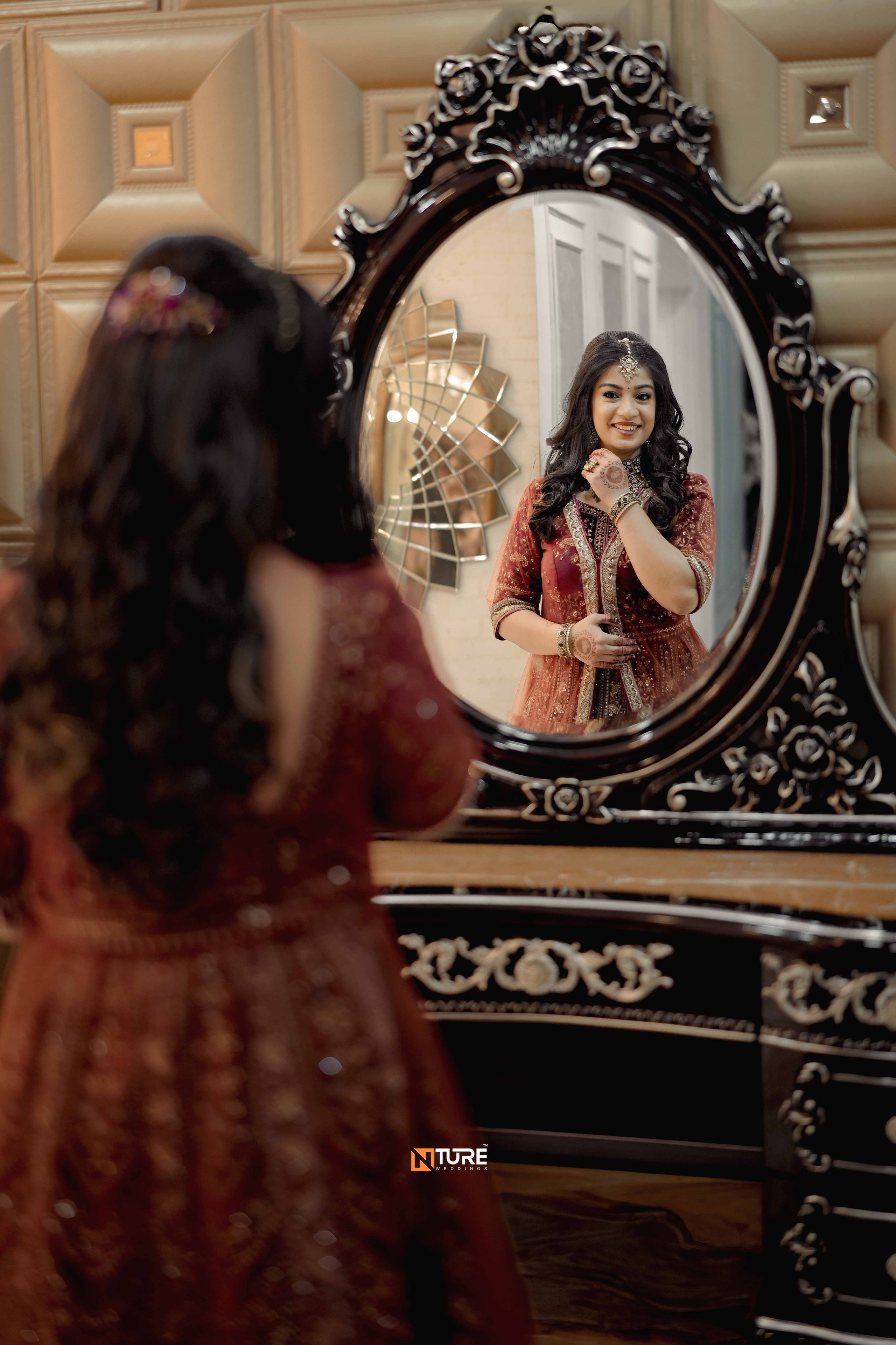 NAMITHA & MUGESH. NTURE WEDDING