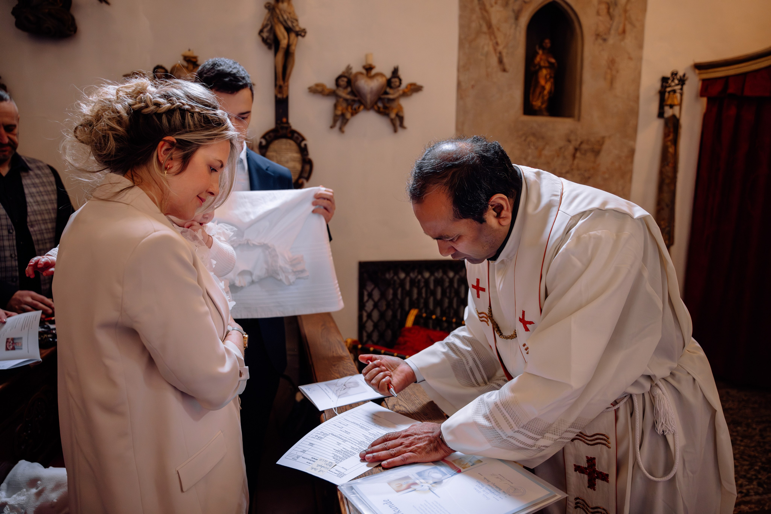 Schloss Maxlrain: Taufe. Hochzeitsfotograf München Taufe Familienfotograf Tanja Mauke