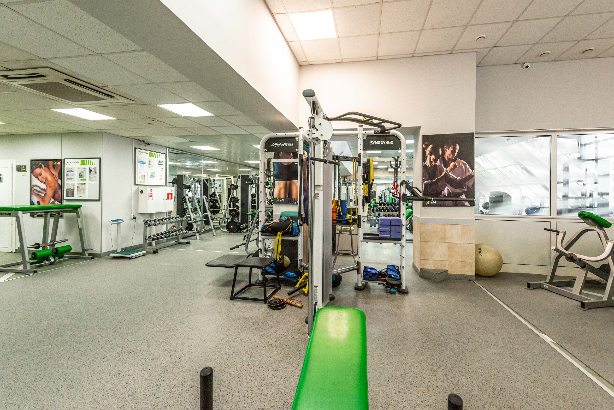 Фитнес-клуб X-fit Речной вокзал. PHOTOGRAPHER QUINTANA ROO