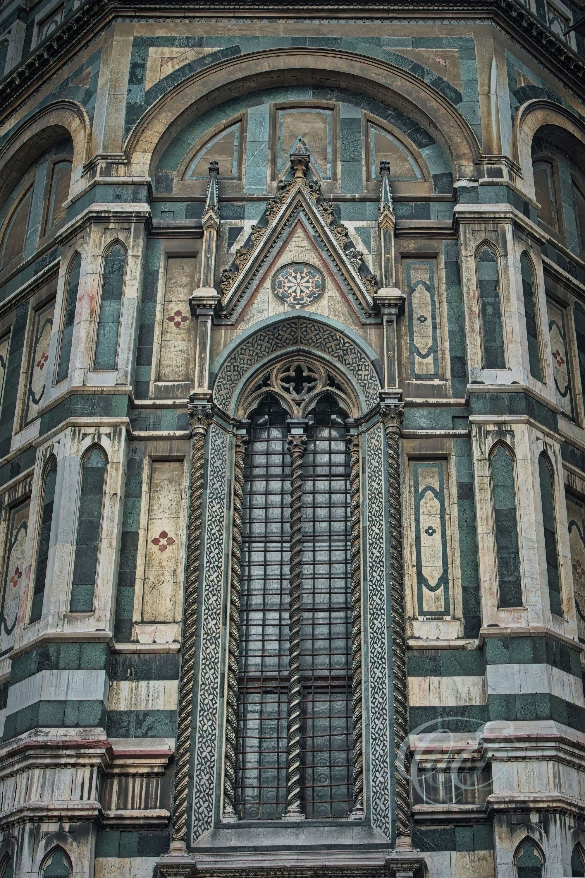 Florence Italy – Santa Maria del Fiore Window captivating – Eduardo Bartoli Fine Art Photography – Captivating photograph of the Santa Maria del Fiore window in Florence, Italy, by Eduardo Bartoli.