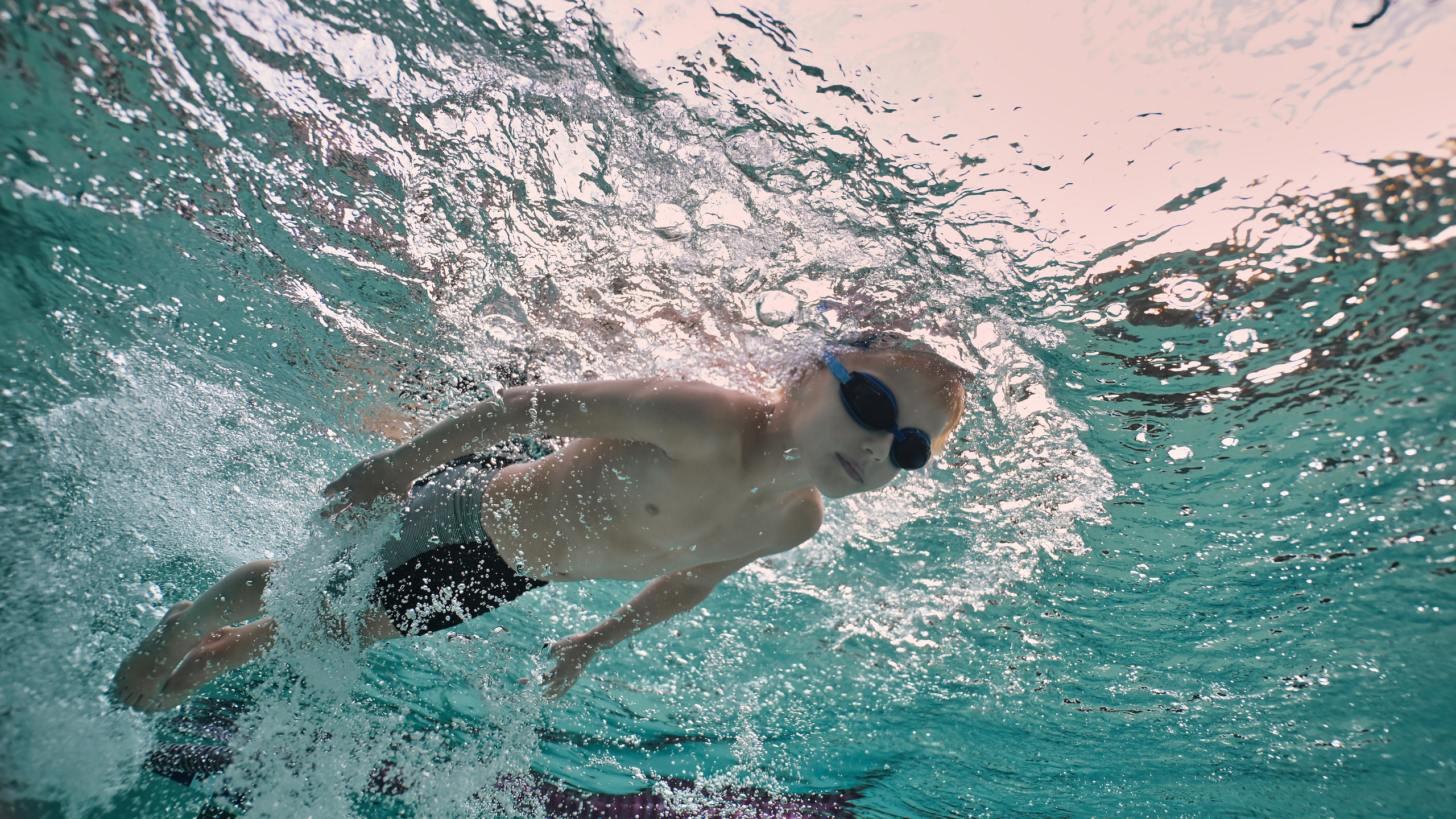 Roland’s underwater session. Family and Sports photographer in Cary Raleigh NC North Carolina