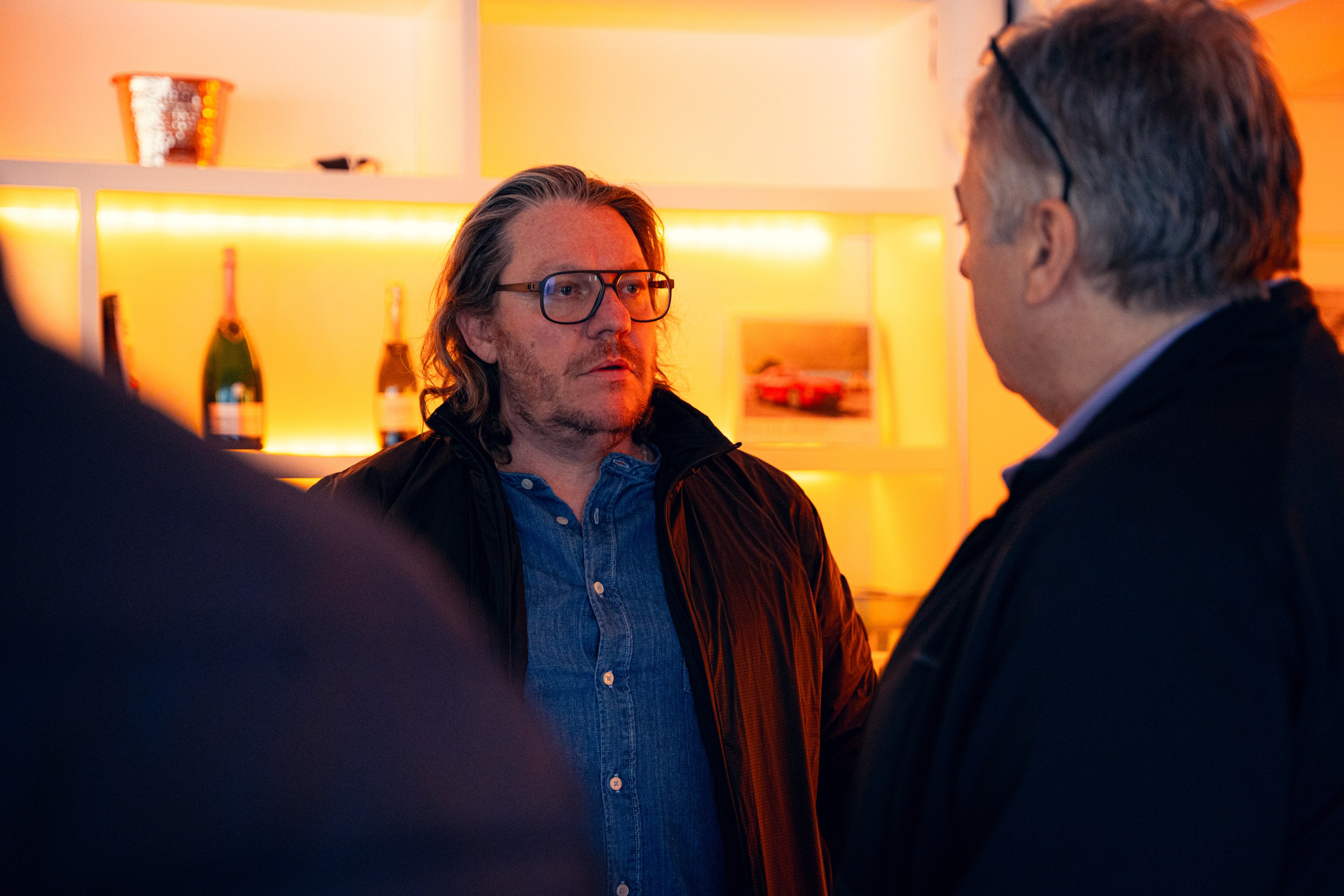 Soiree Padock33. Photographe de voitures à Paris — Vitalii Motruk