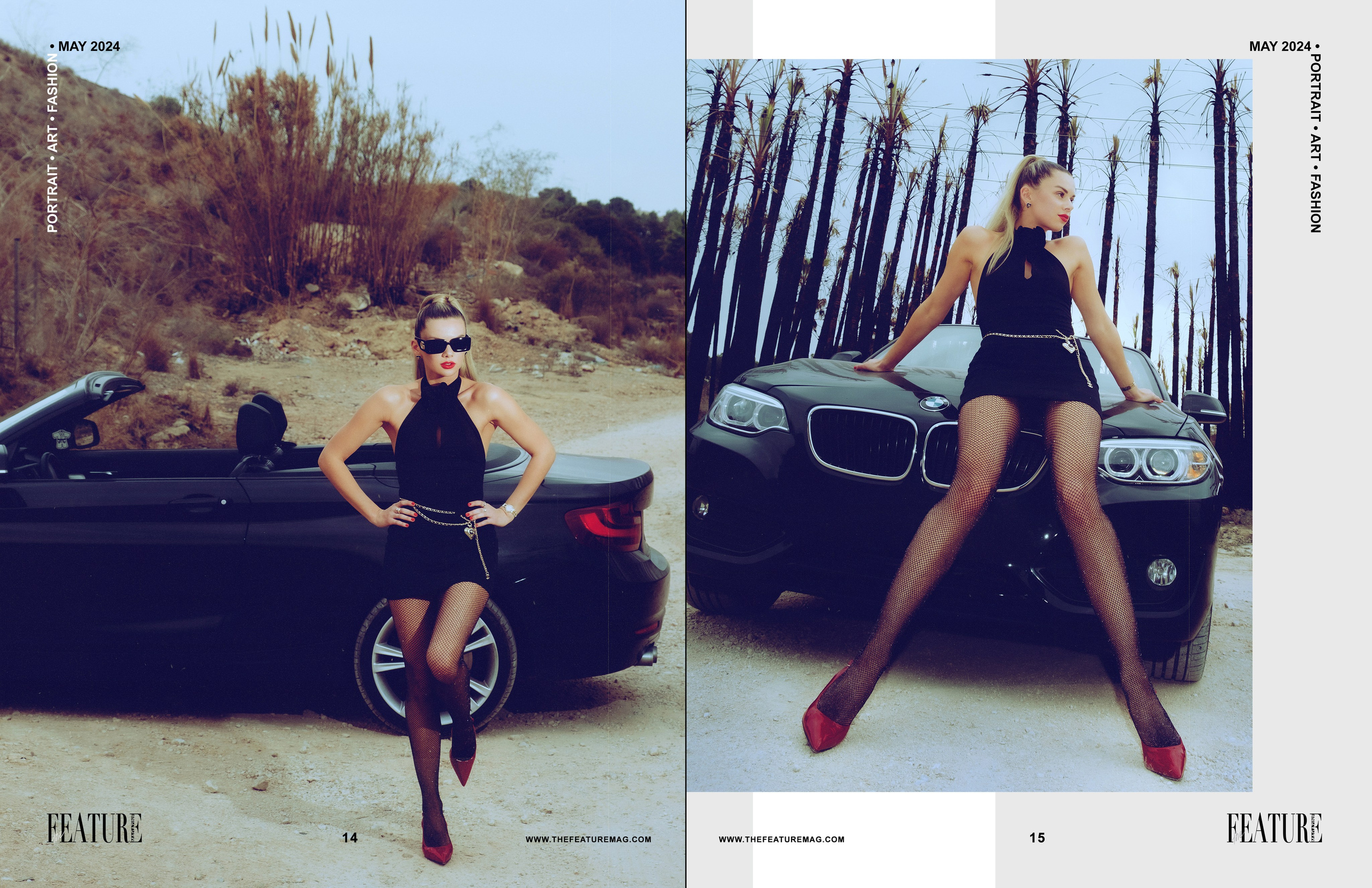 Эффектная фотосессия в Аликанте, необычные локации и стильные образы