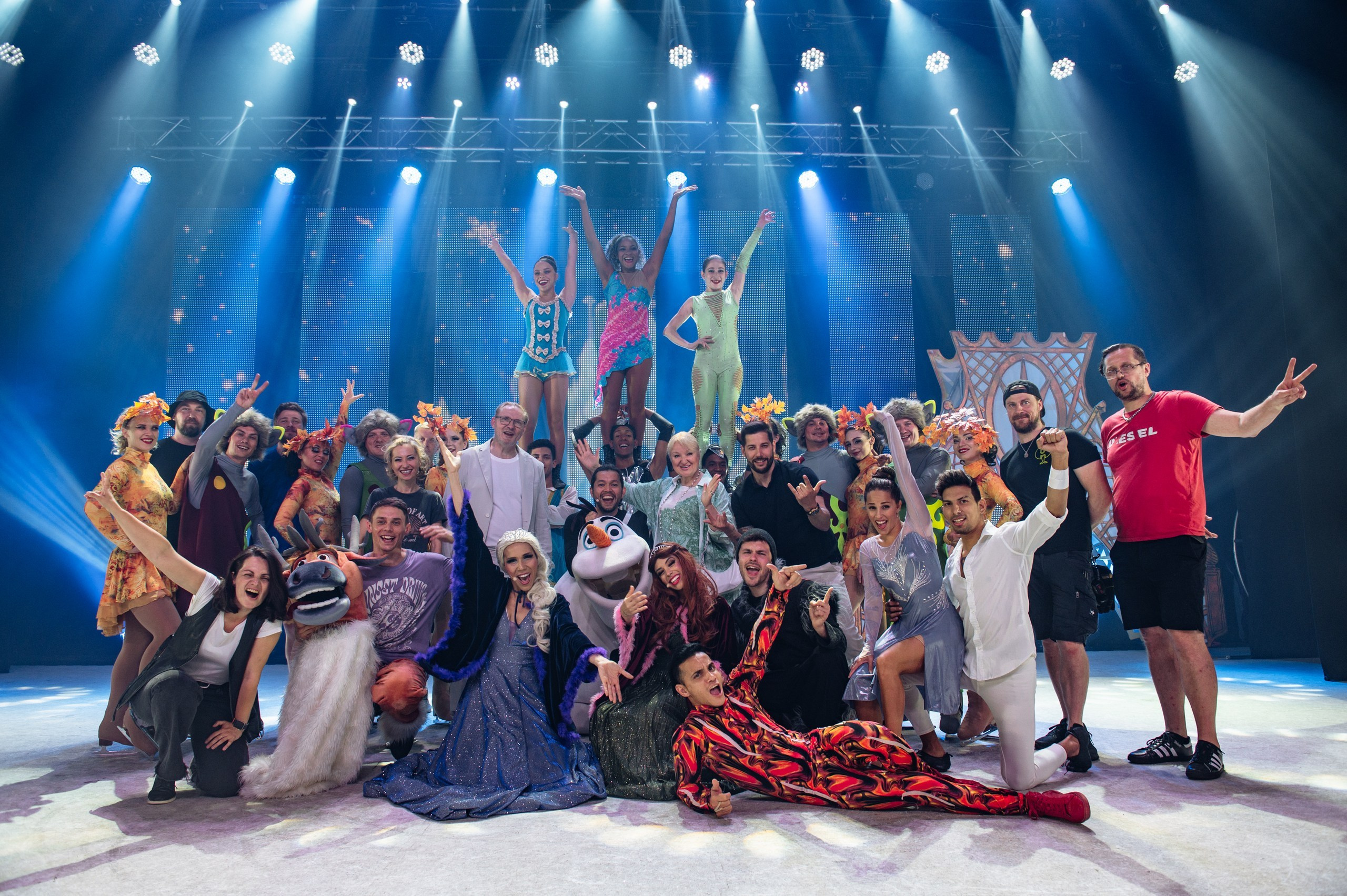 Magia Frozen en Teatro Victoria. Фотограф Екатерина Гасанова — фотосессии в Барселоне