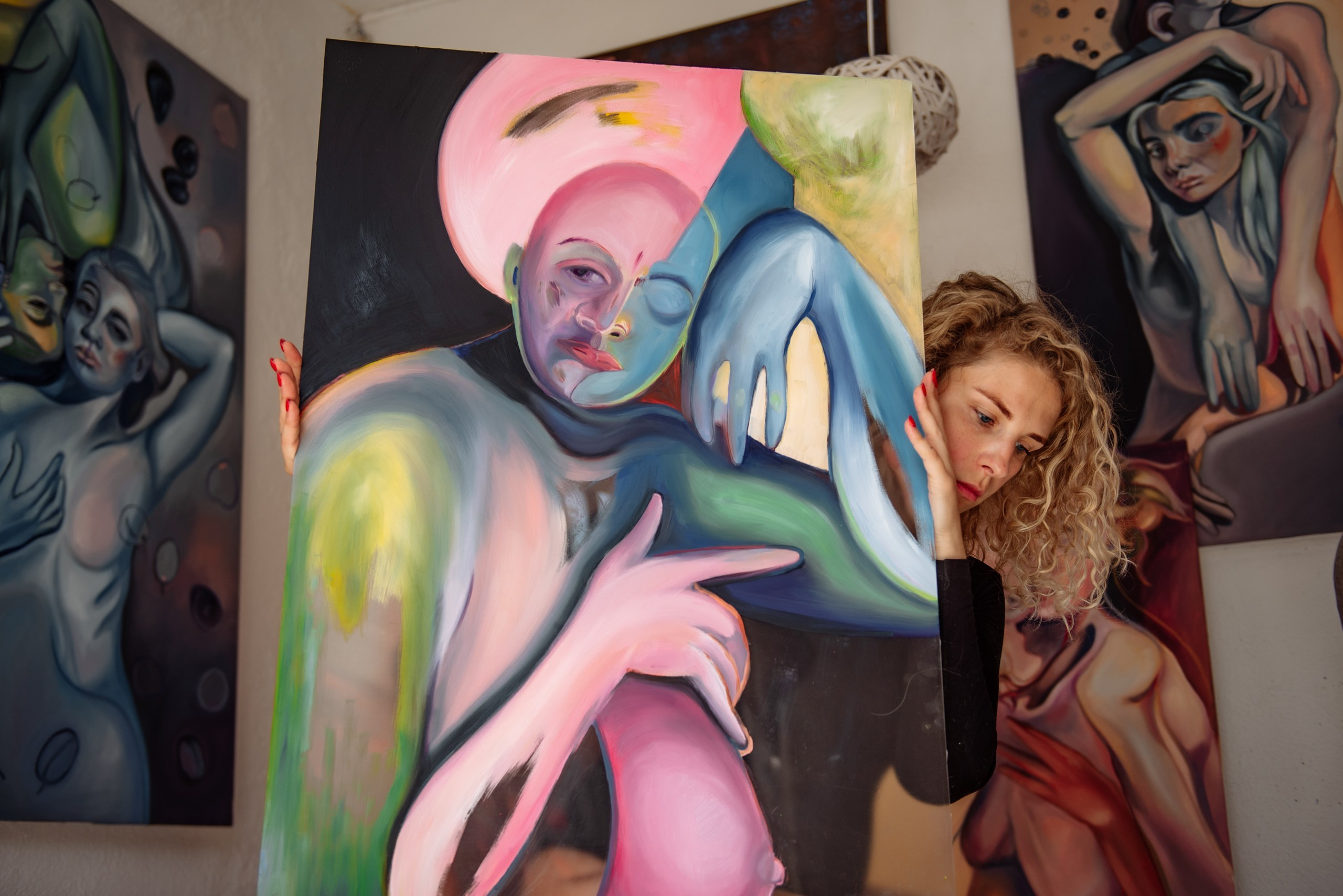 Pintora Alexandra. Фотограф Екатерина Гасанова — фотосессии в Барселоне