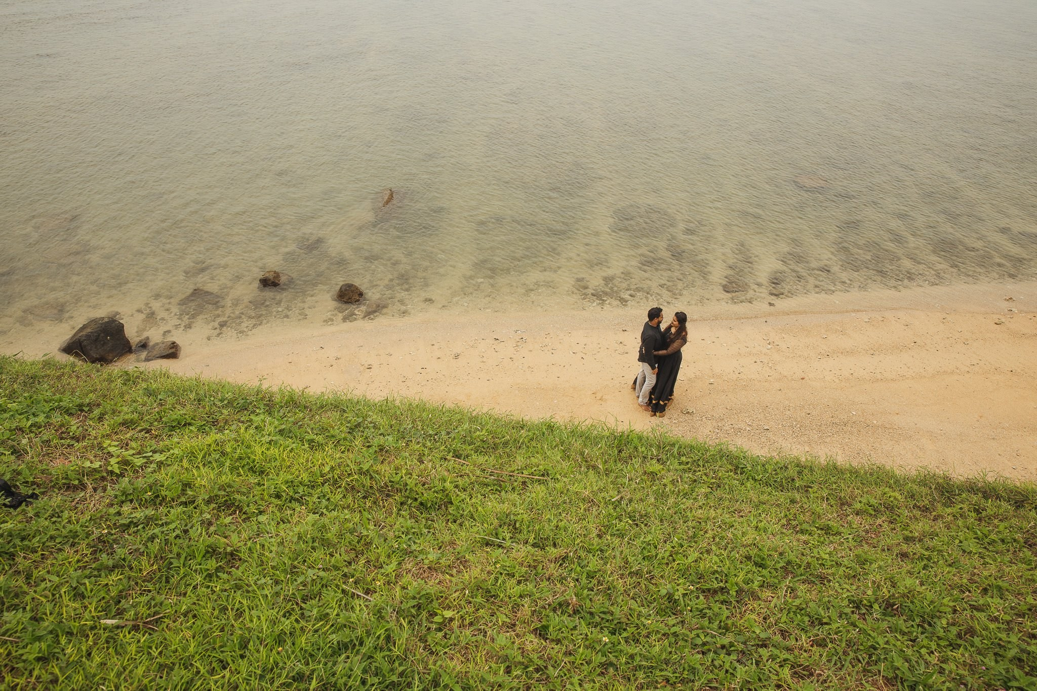 Pre wedding couple portraits at Galle, Sri Lanka