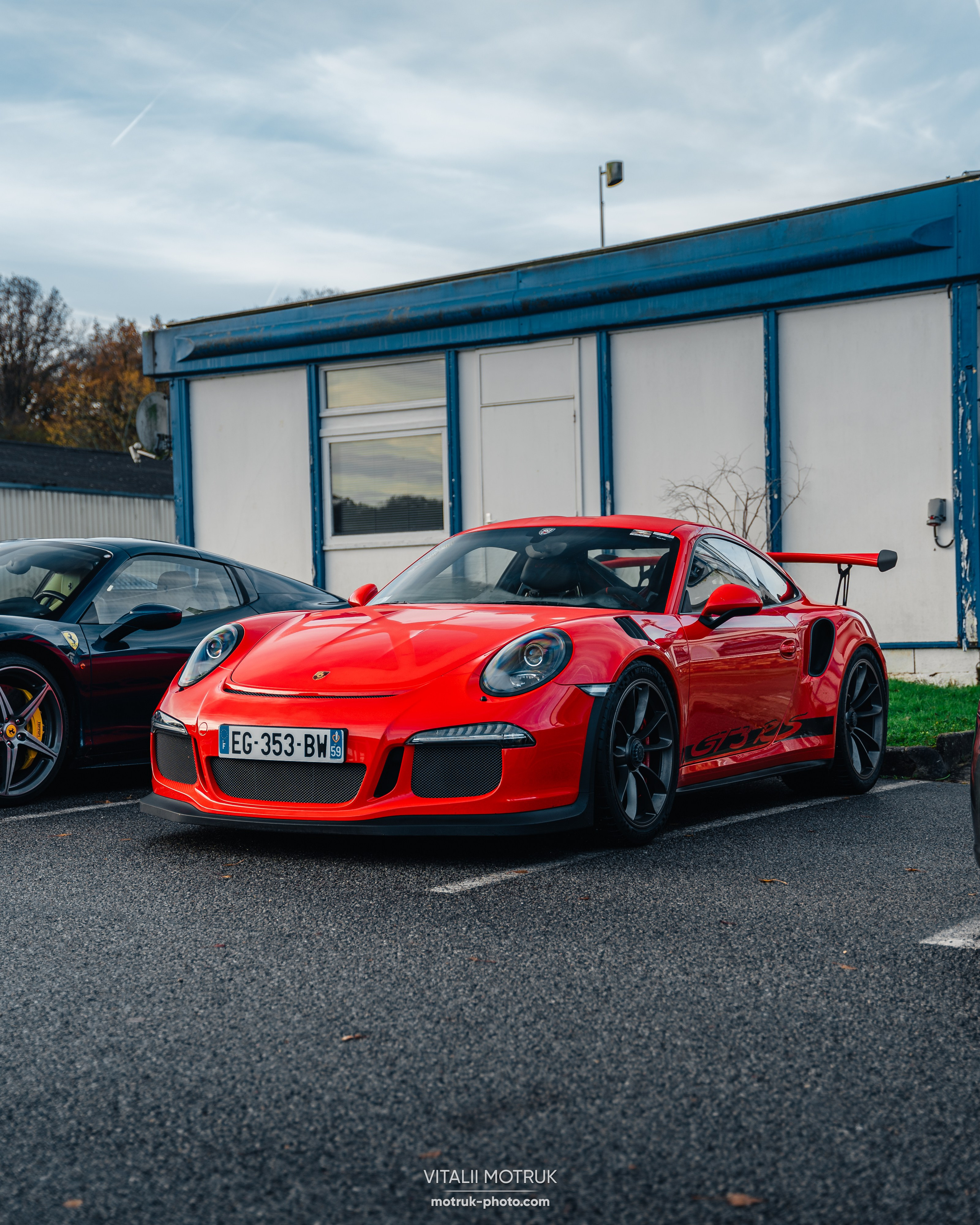 Track Day. Photographe de voitures à Paris — Vitalii Motruk
