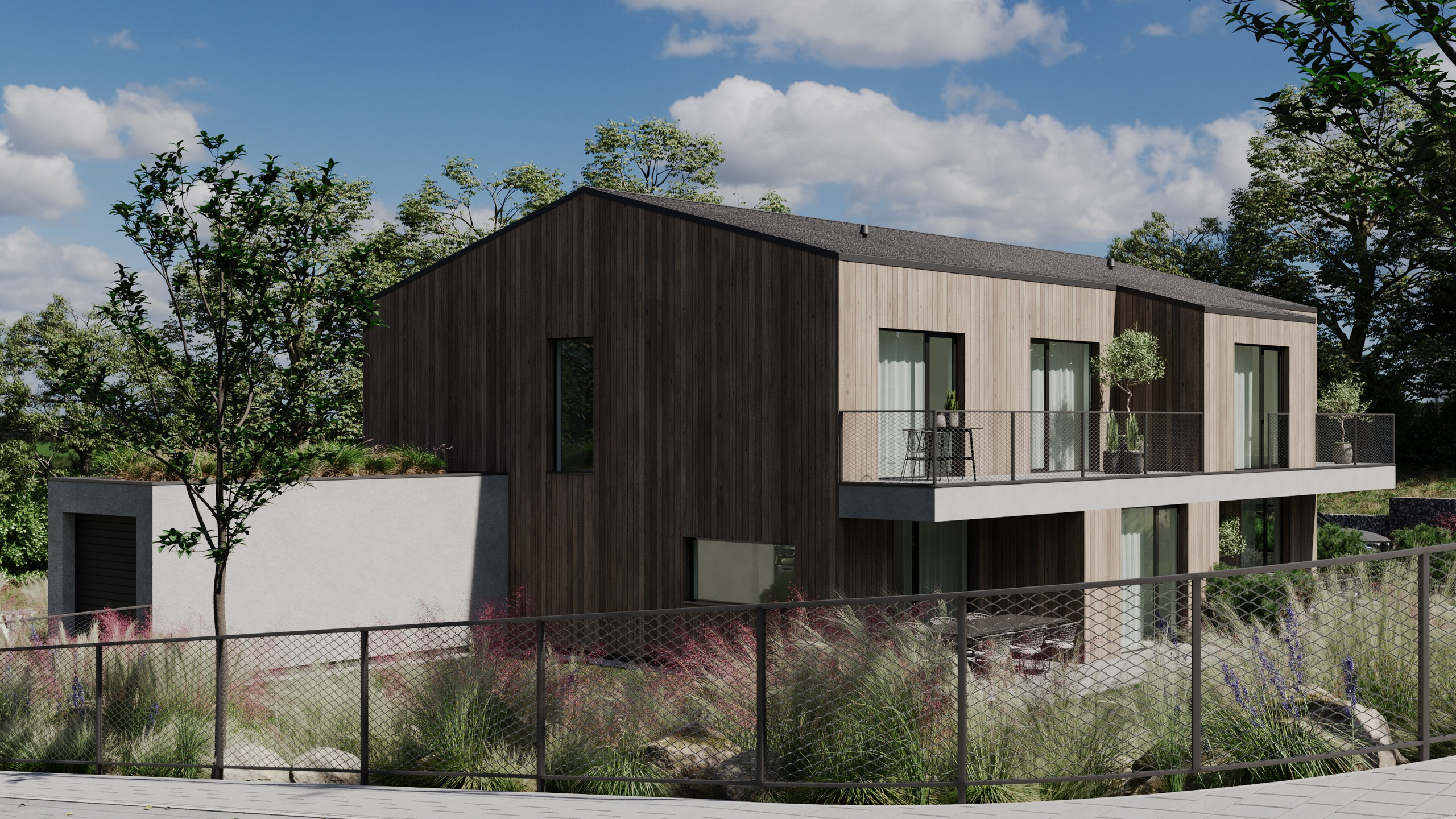 Developerský projekt v norském stylu. Filipenka architects