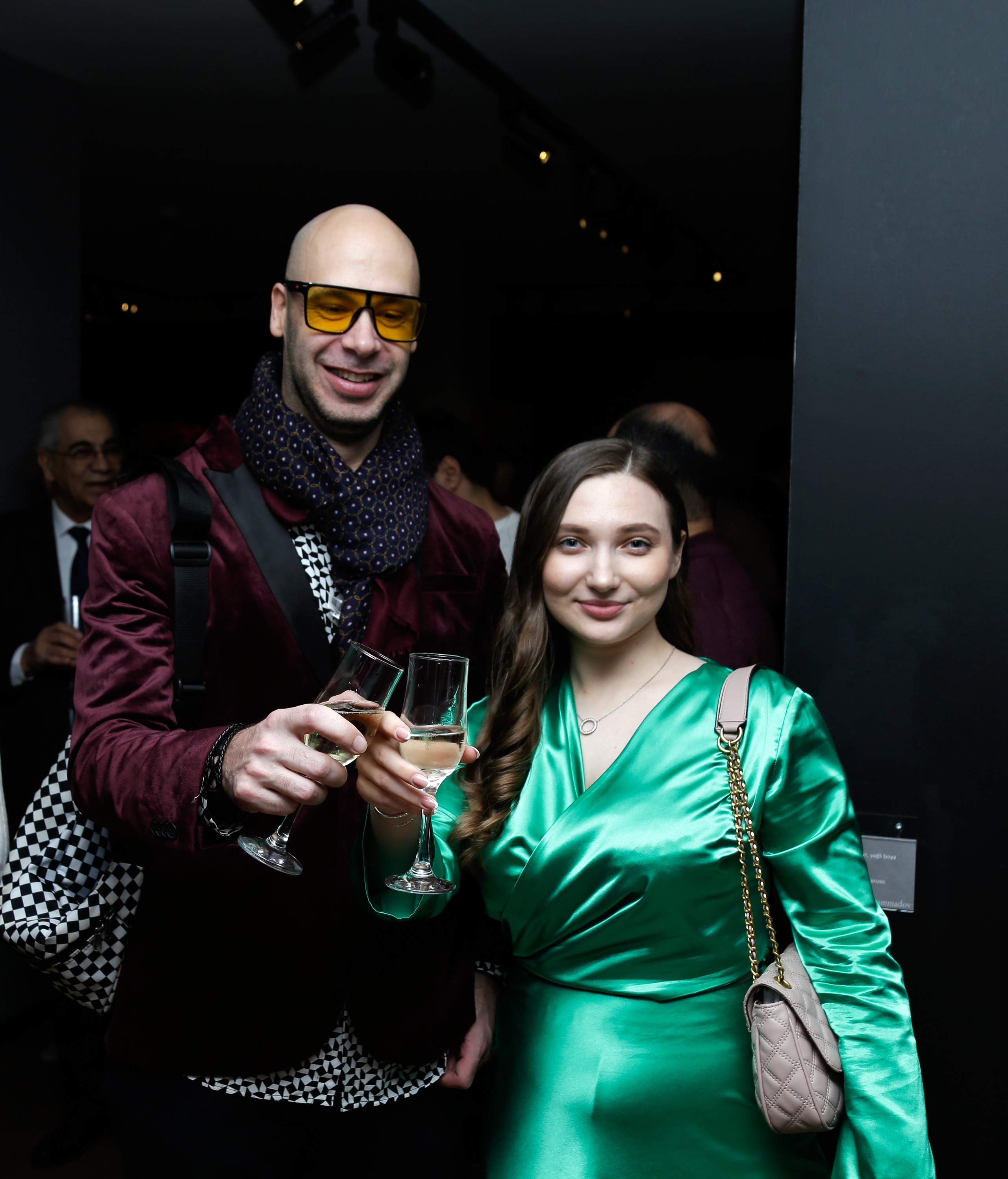 Photo report of “Interpretation” solo exhibition of Kamran Mammadov. KAMRAN MAMMADOV ART