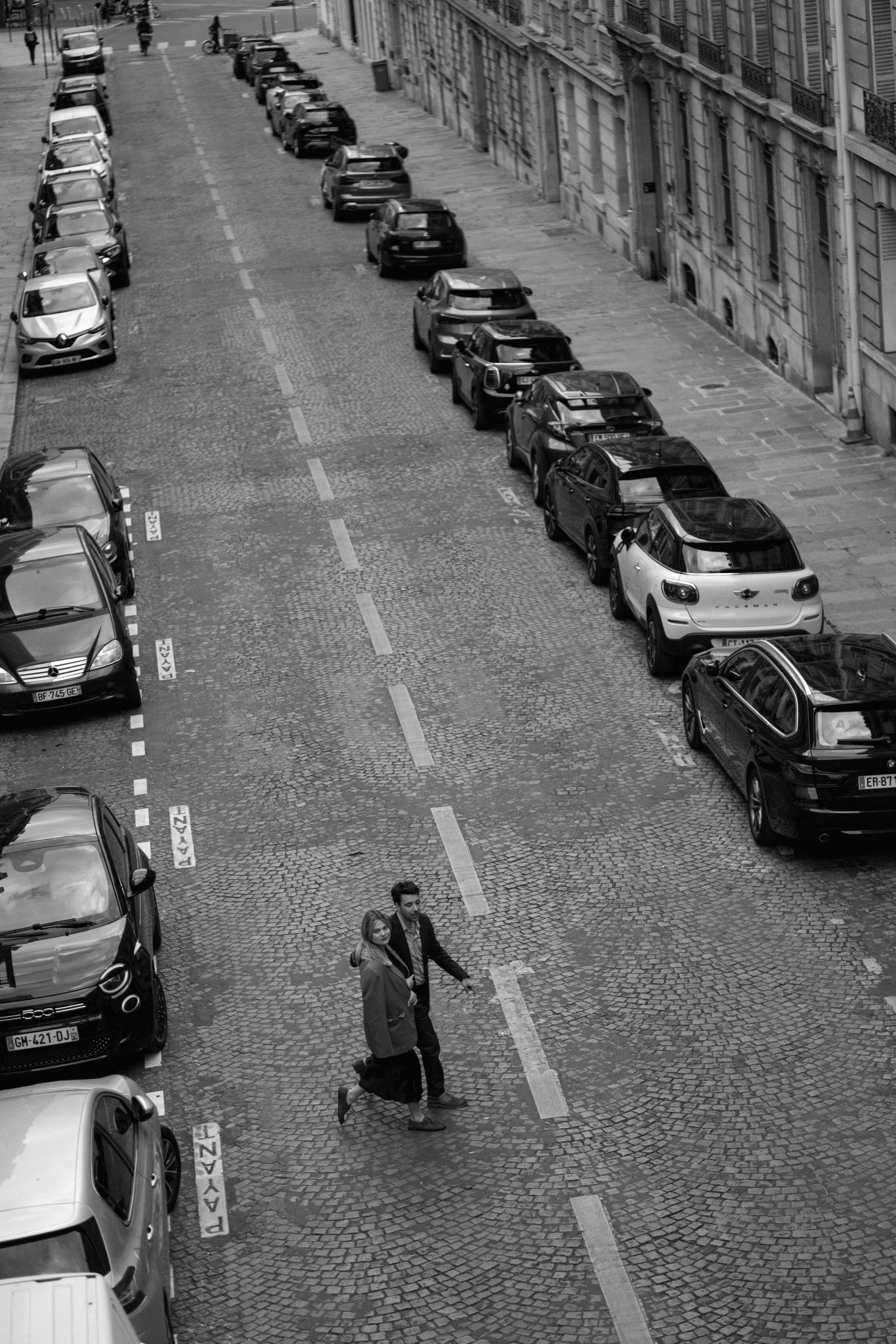 фотосессия в жилом районе Парижа