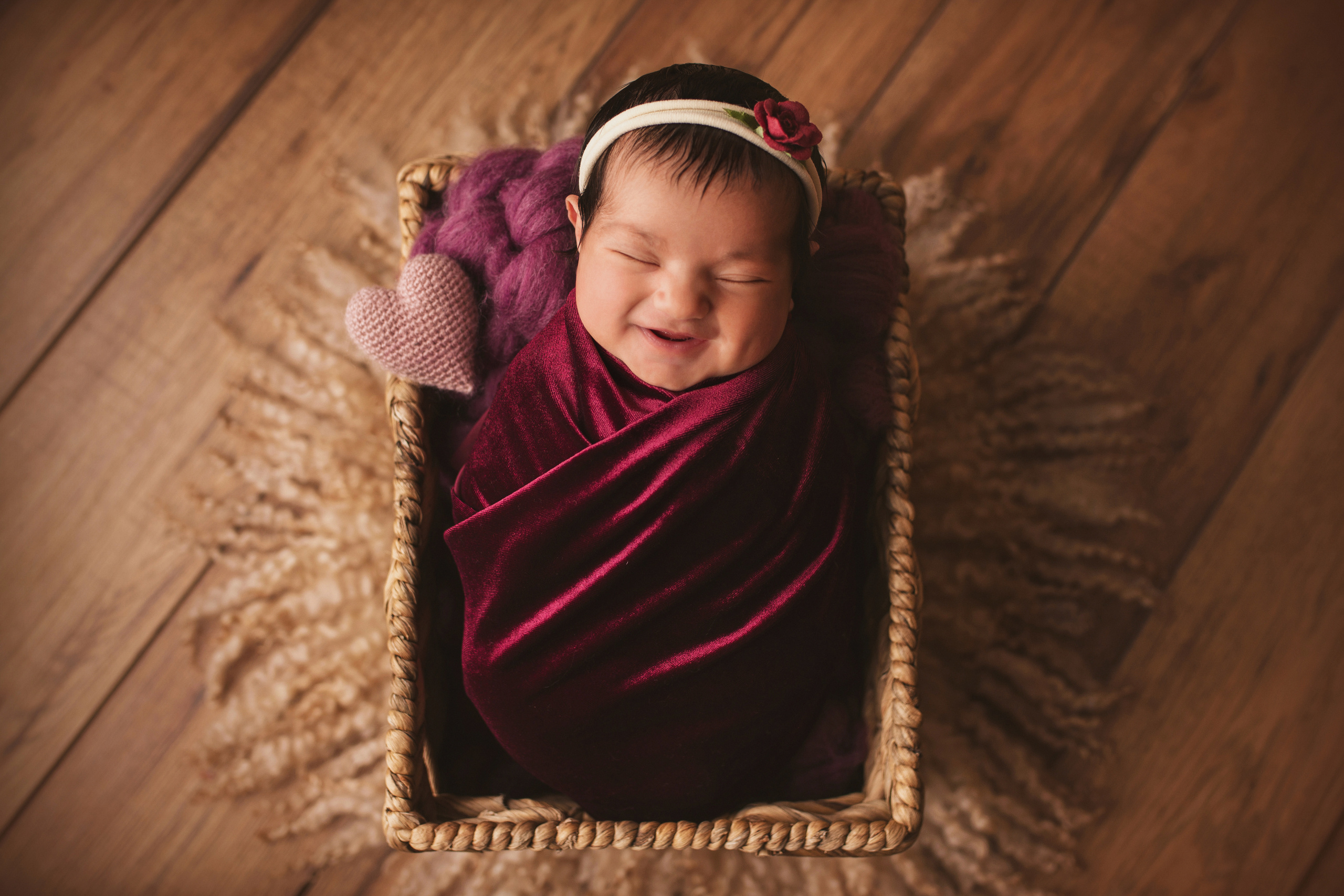 A Sweet Little Strabbery. Ottawa Newborn and Baby Newborn Photographer Elena Helali