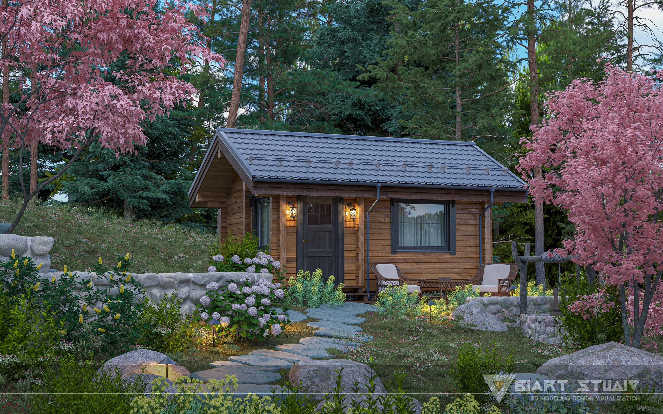 Архитектурная визуализация. Дизайн и визуализация