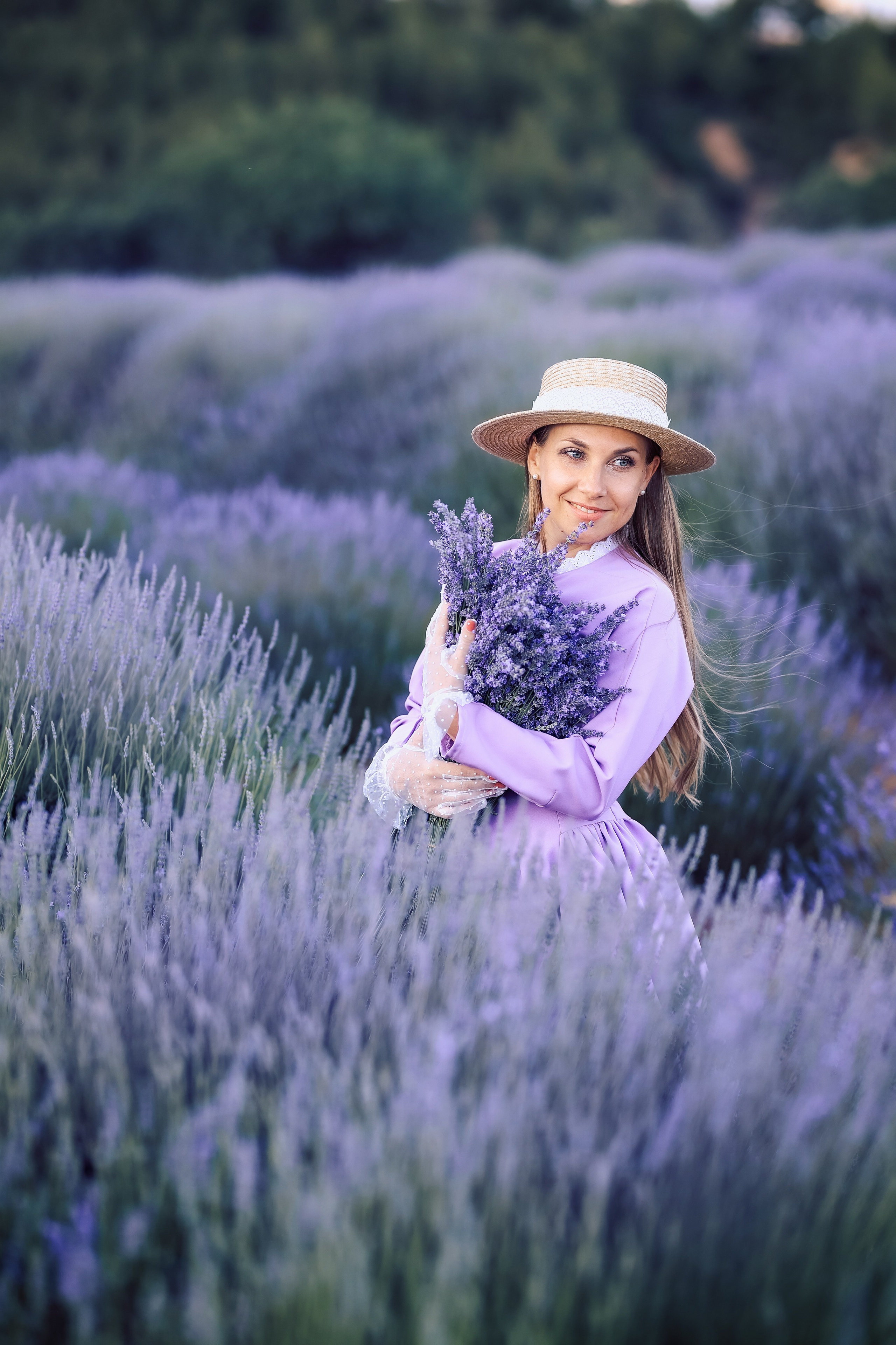 Lavender fields in Turkey. Photographer in Turkey, Antalya, Kemer, Belek, Side, Kas, Fethiye
