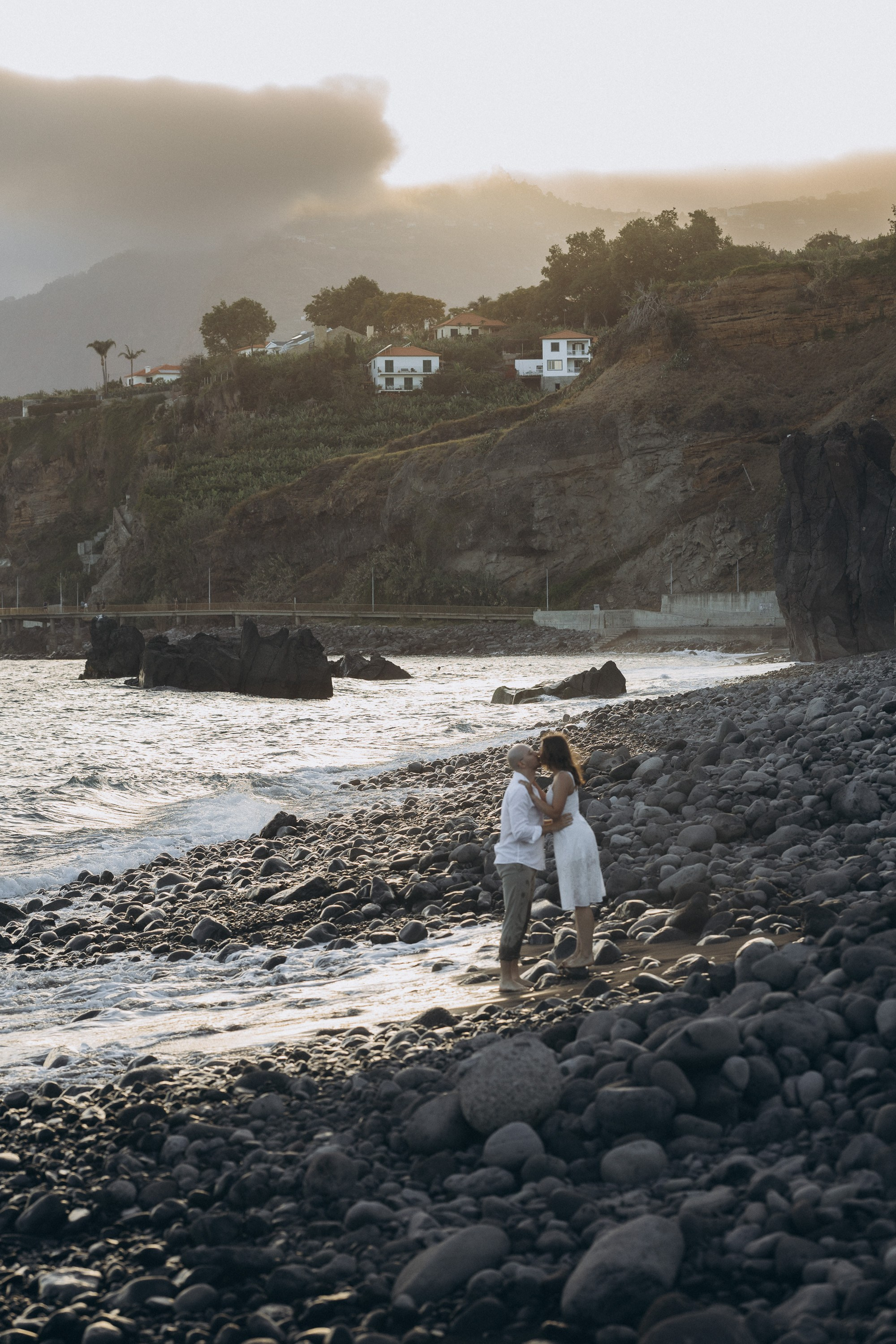 Engagement Photoshoot at Formosa Beach, Funchal | Madeira Mini Session
