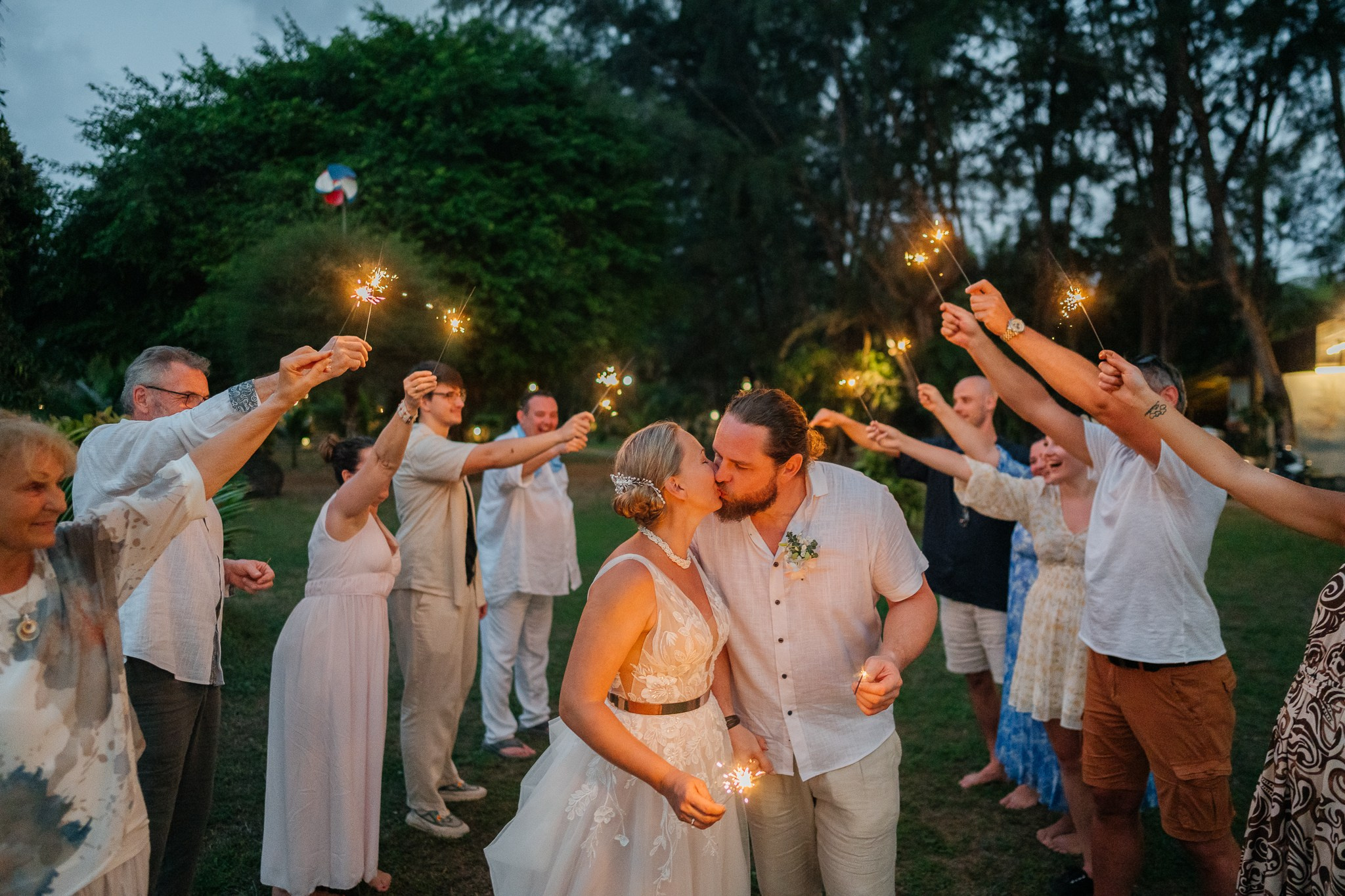 Buddhist + Western. Wedding on Koh Samui, Thailand